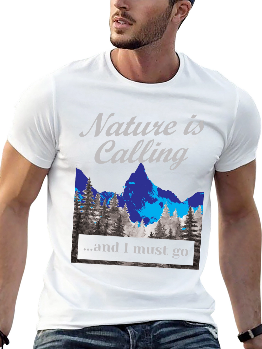 Nature is Calling T-Shirt - Adventure Awaits