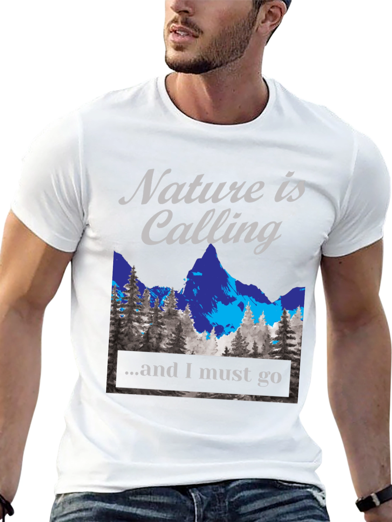 Nature is Calling T-Shirt - Adventure Awaits