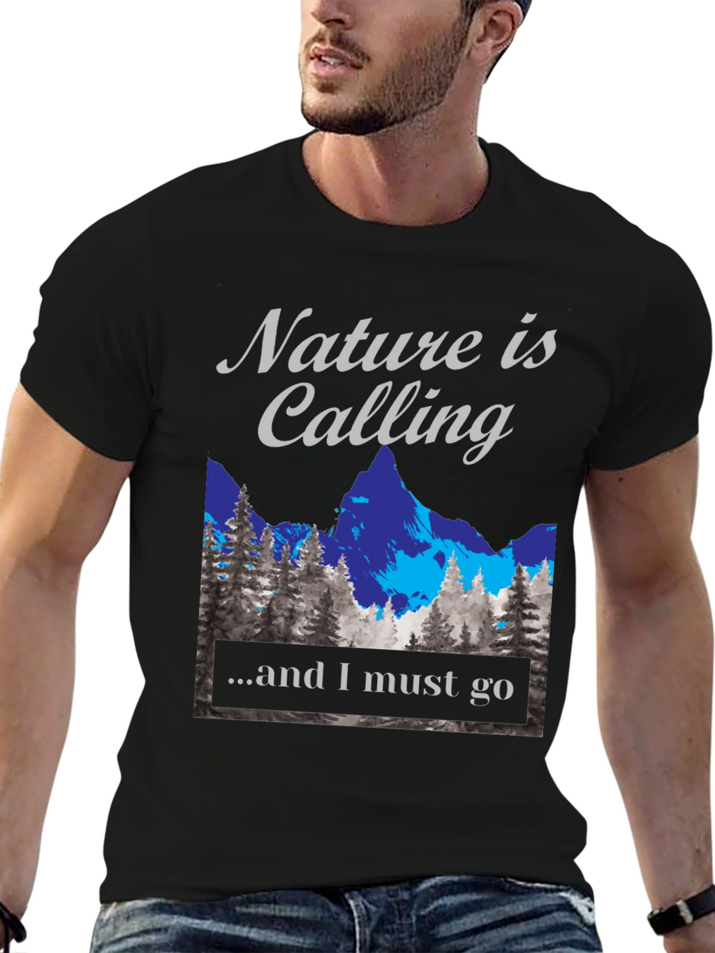 Nature is Calling T-Shirt - Adventure Awaits