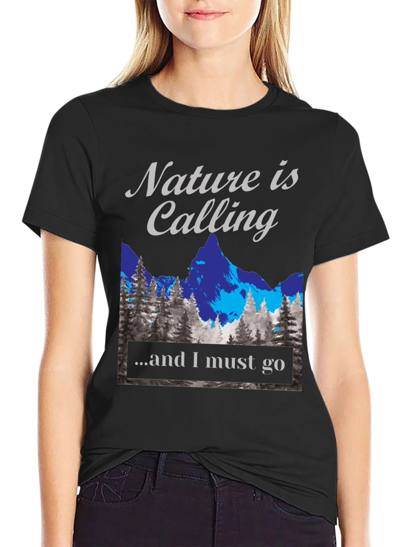 Nature is Calling T-Shirt - Adventure Awaits