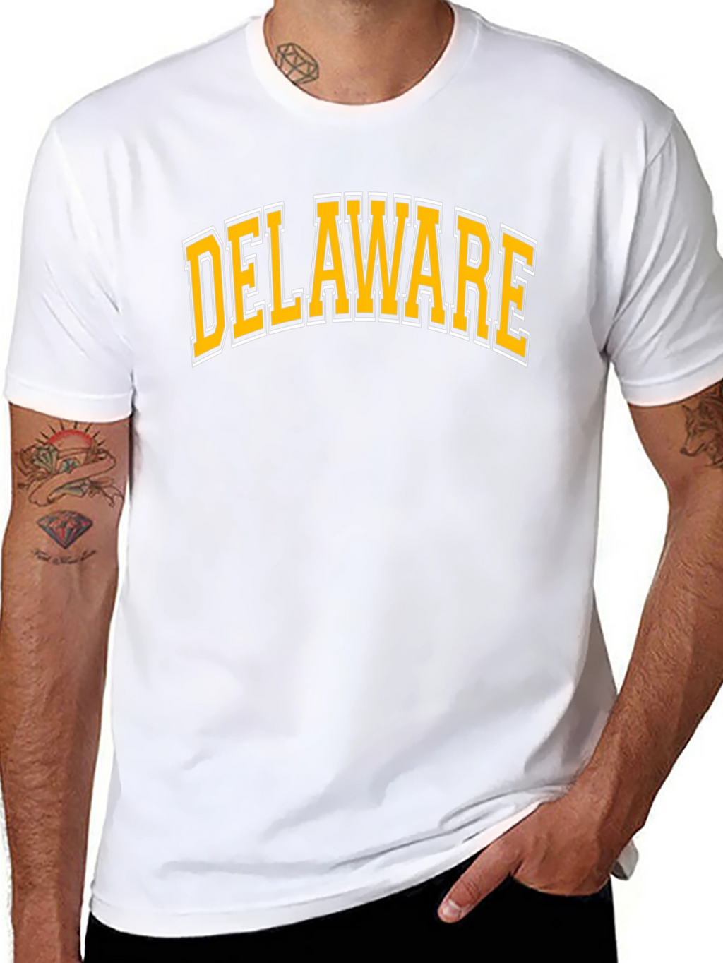 Delaware Graphic T-Shirt - Black