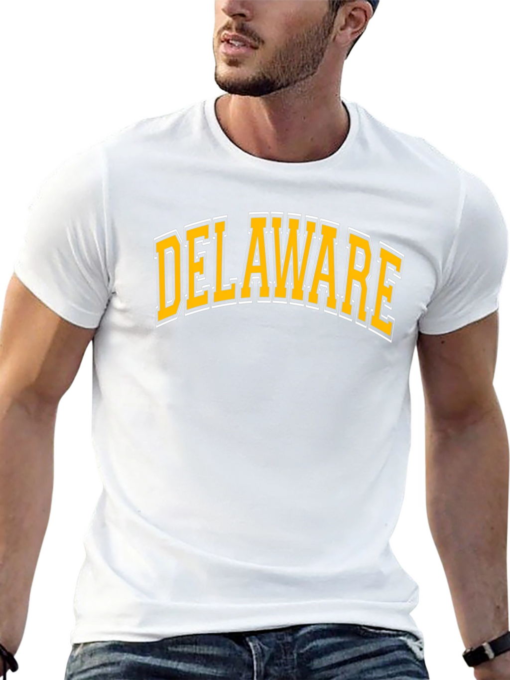 Delaware Graphic T-Shirt - Black