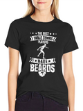 Best Table Tennis Players Have Beards Graphic Tee