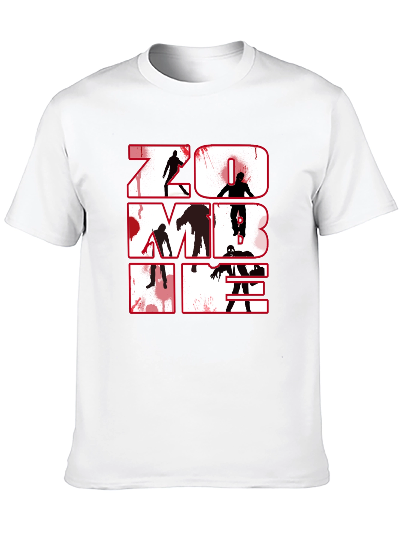 Zombie Graphic T-Shirt - Black Horror Tee