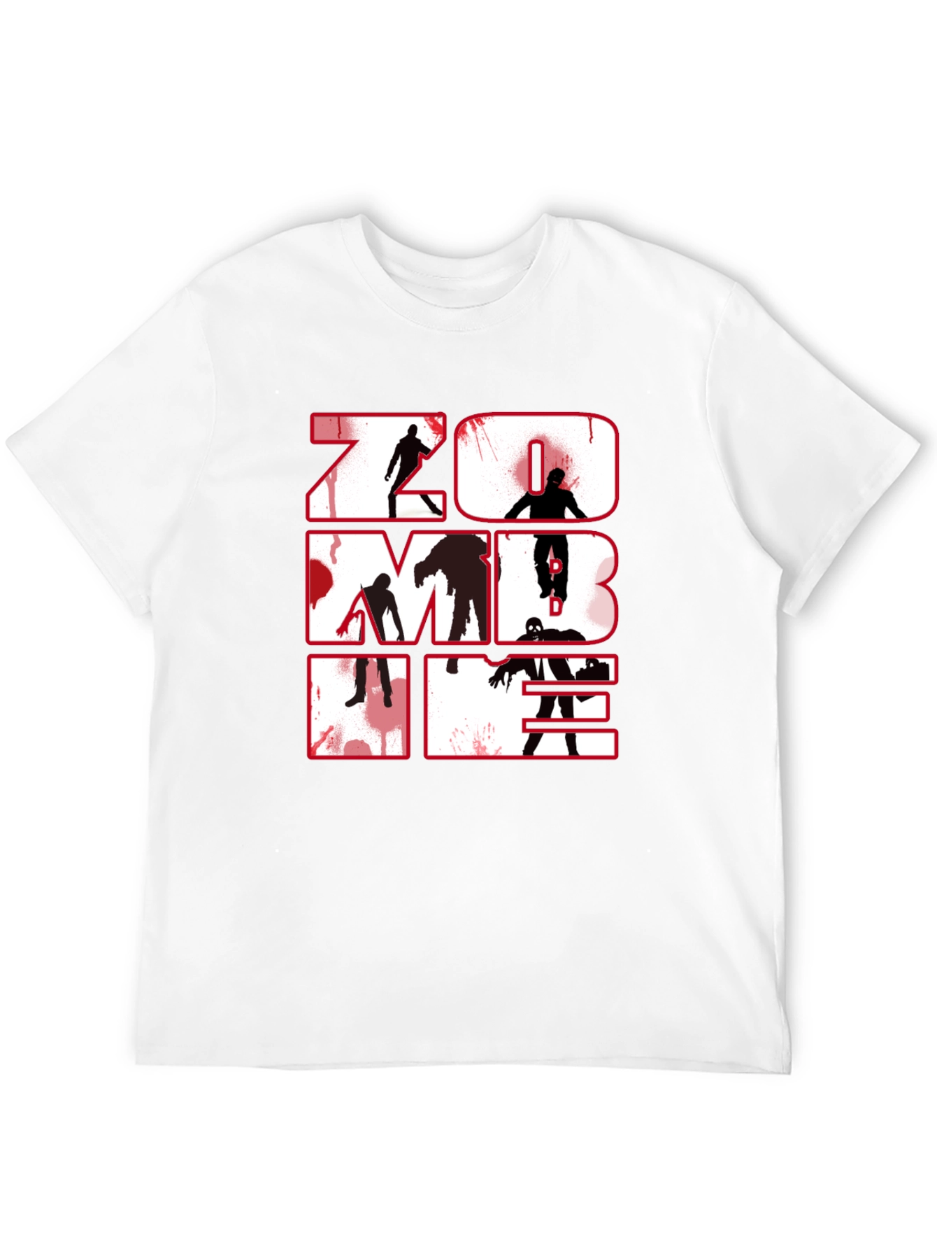 Zombie Graphic T-Shirt - Black Horror Tee