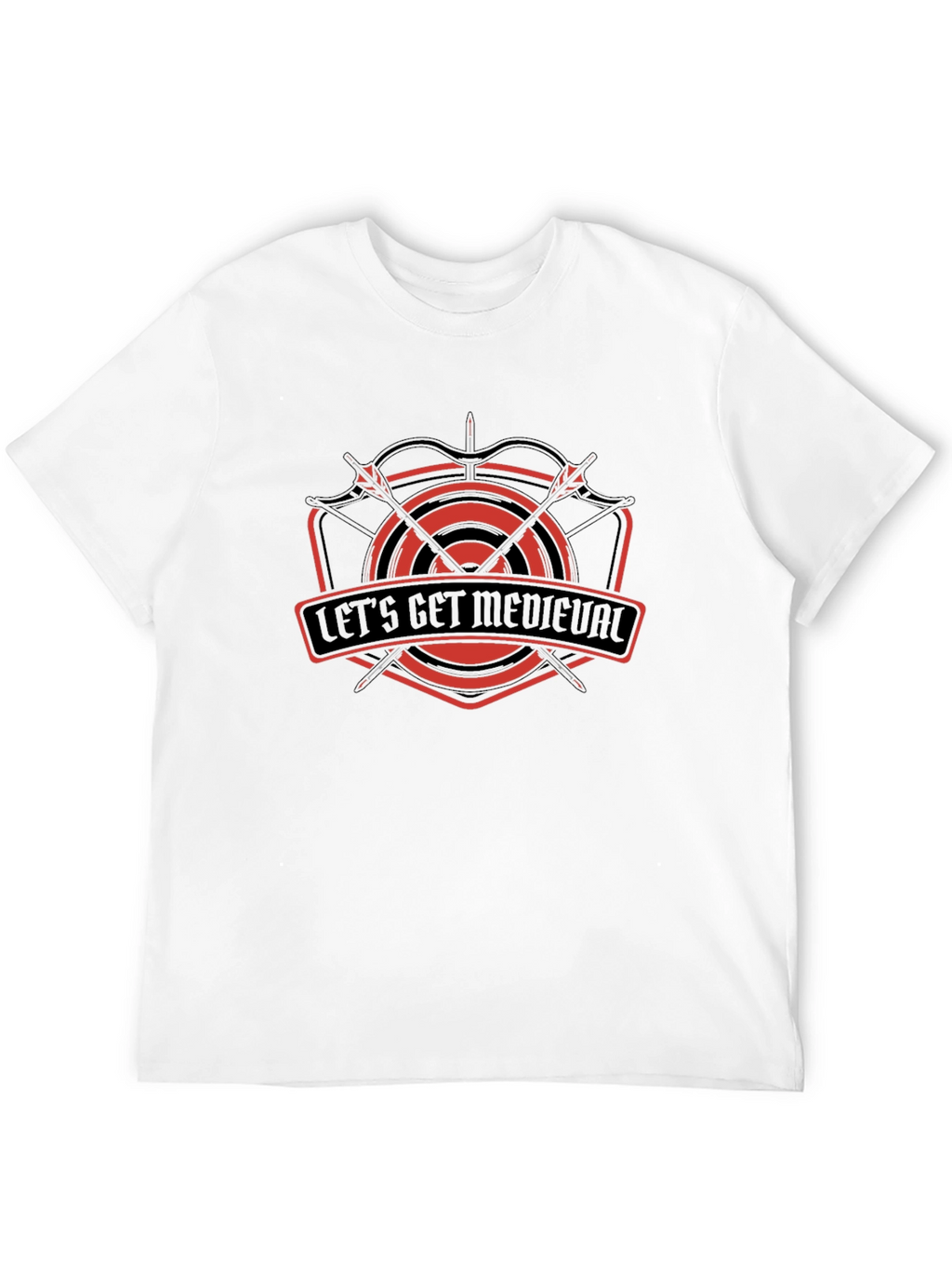 Lets Get Medieval T-Shirt - Black Tee