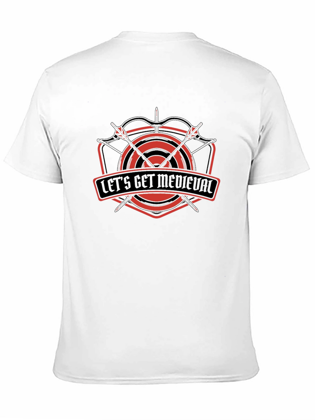 Lets Get Medieval T-Shirt - Black Tee
