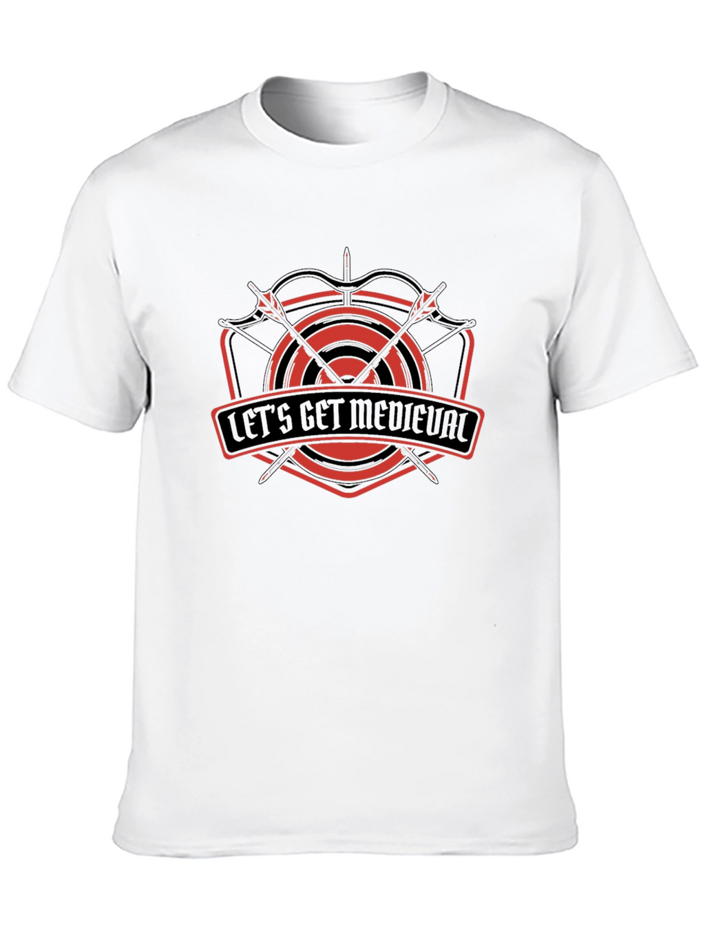 Lets Get Medieval T-Shirt - Black Tee