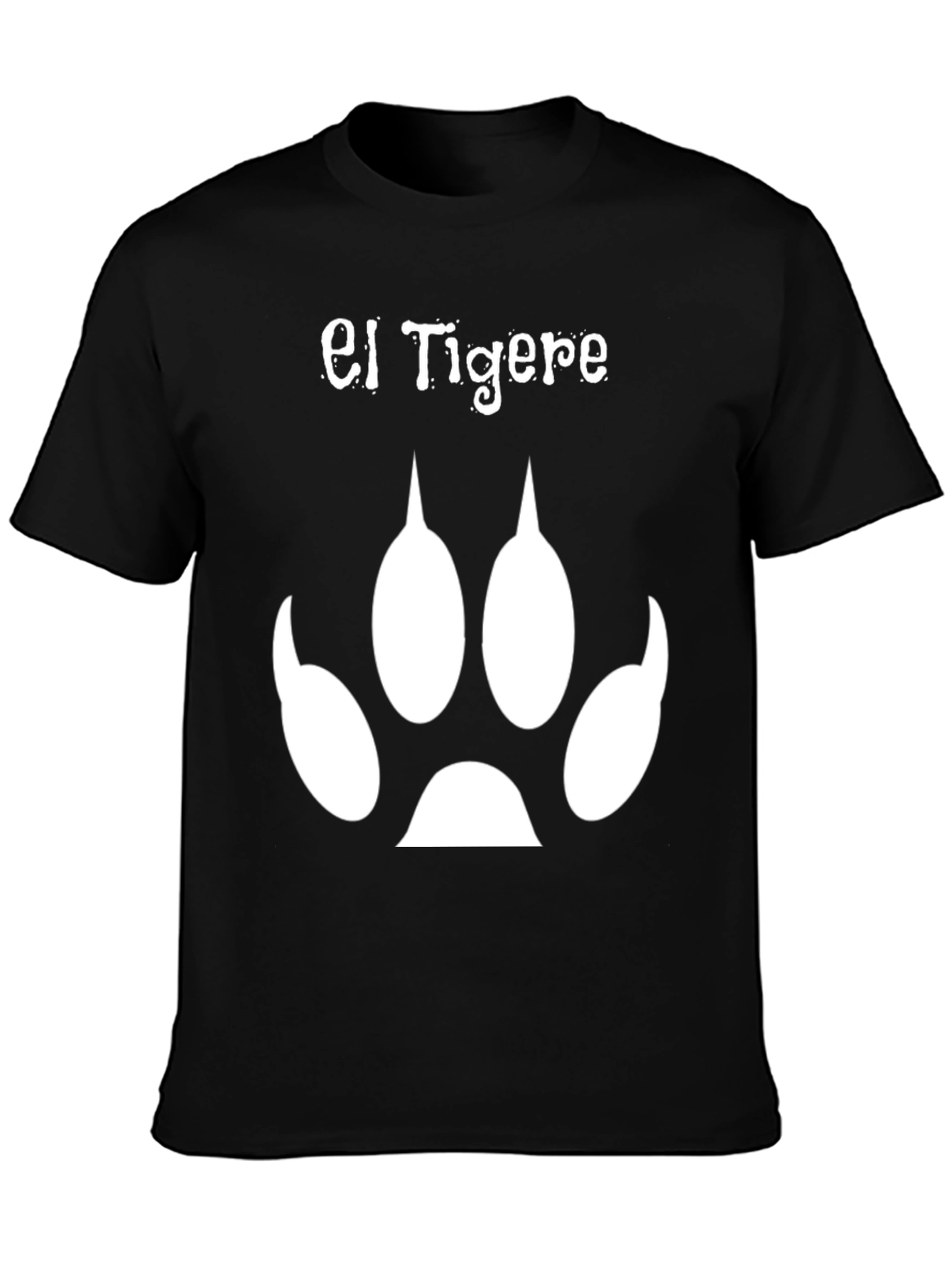 El Tigere T-Shirt - Cool Tiger Paw Design