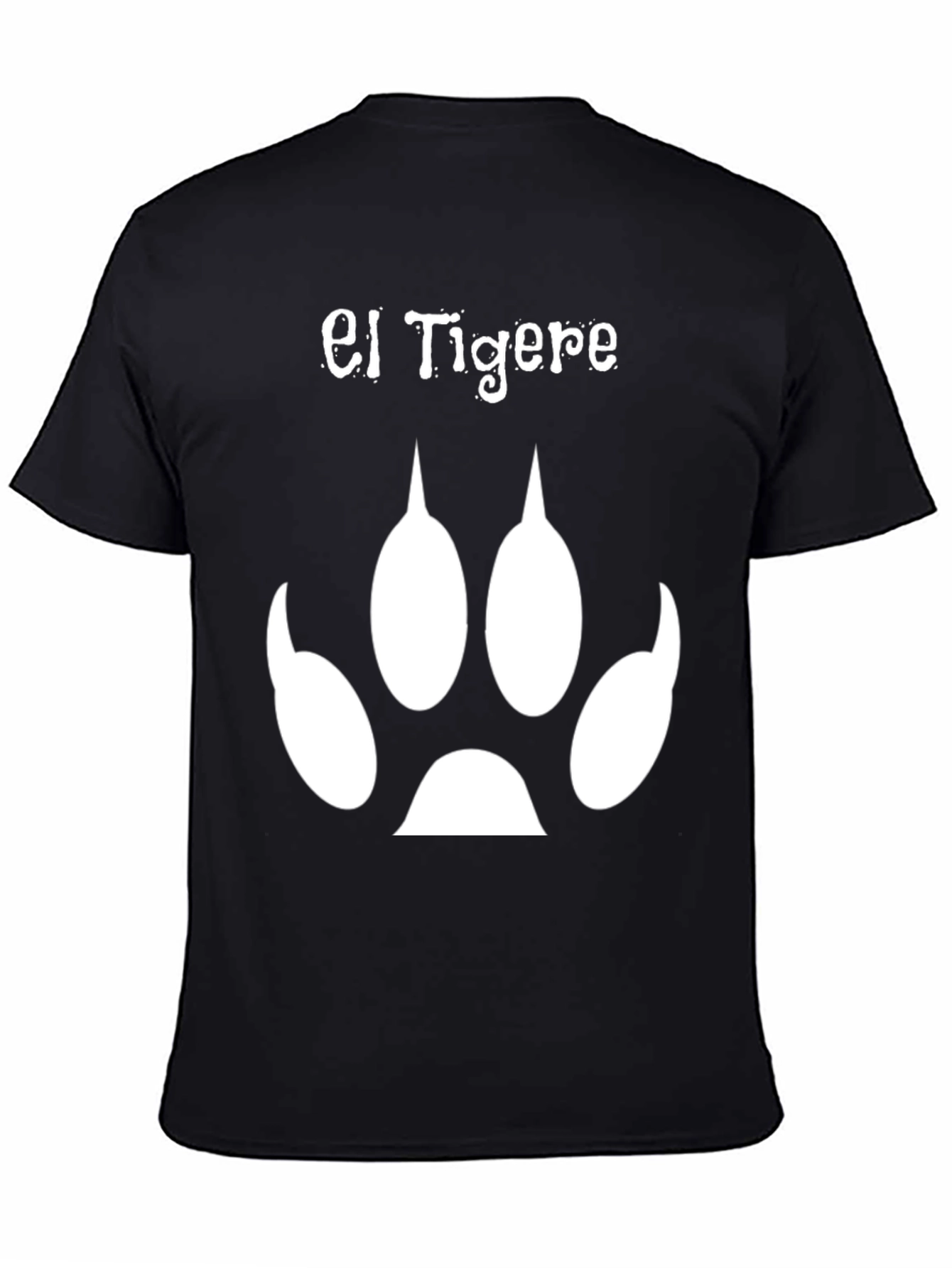 El Tigere T-Shirt - Cool Tiger Paw Design