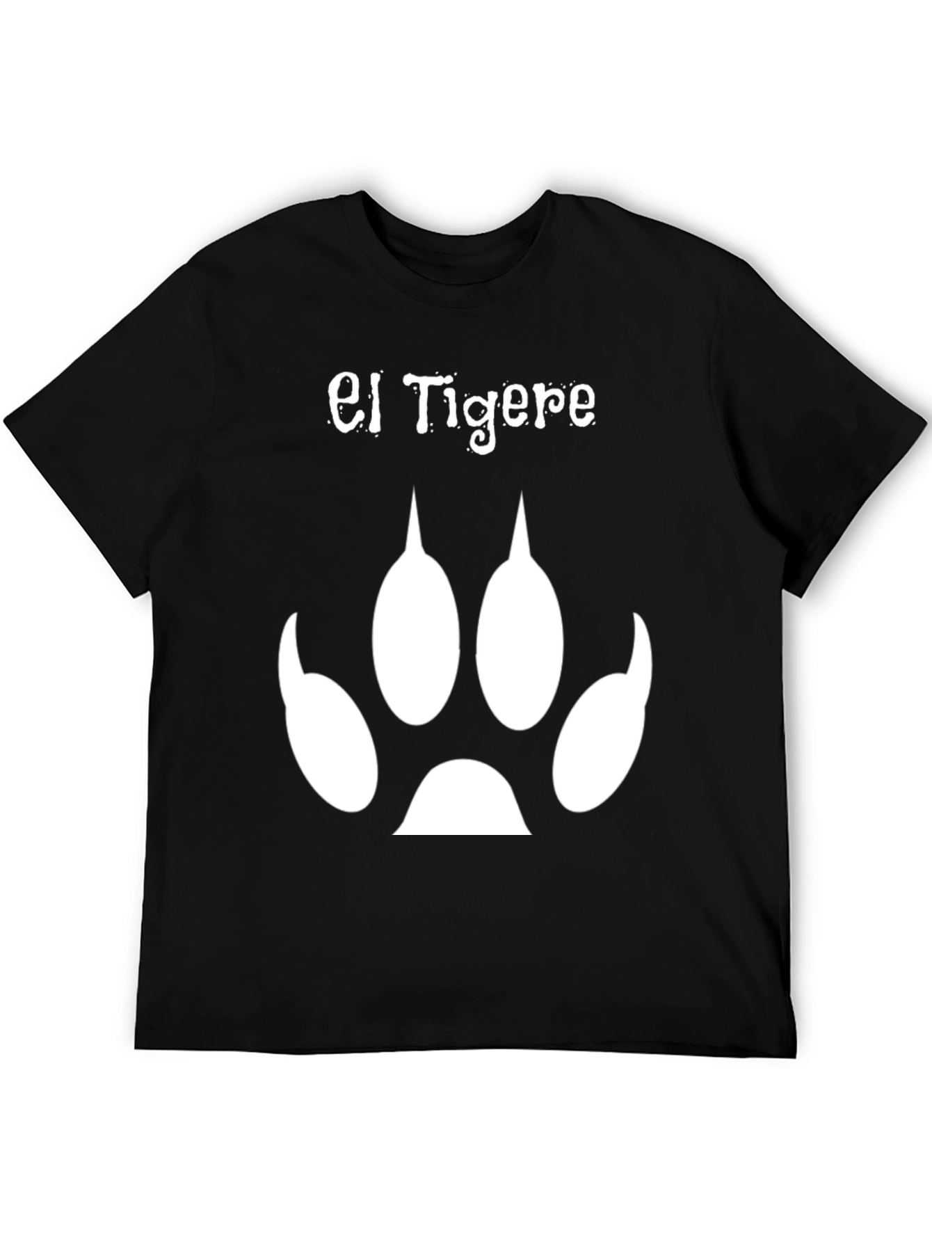 El Tigere T-Shirt - Cool Tiger Paw Design