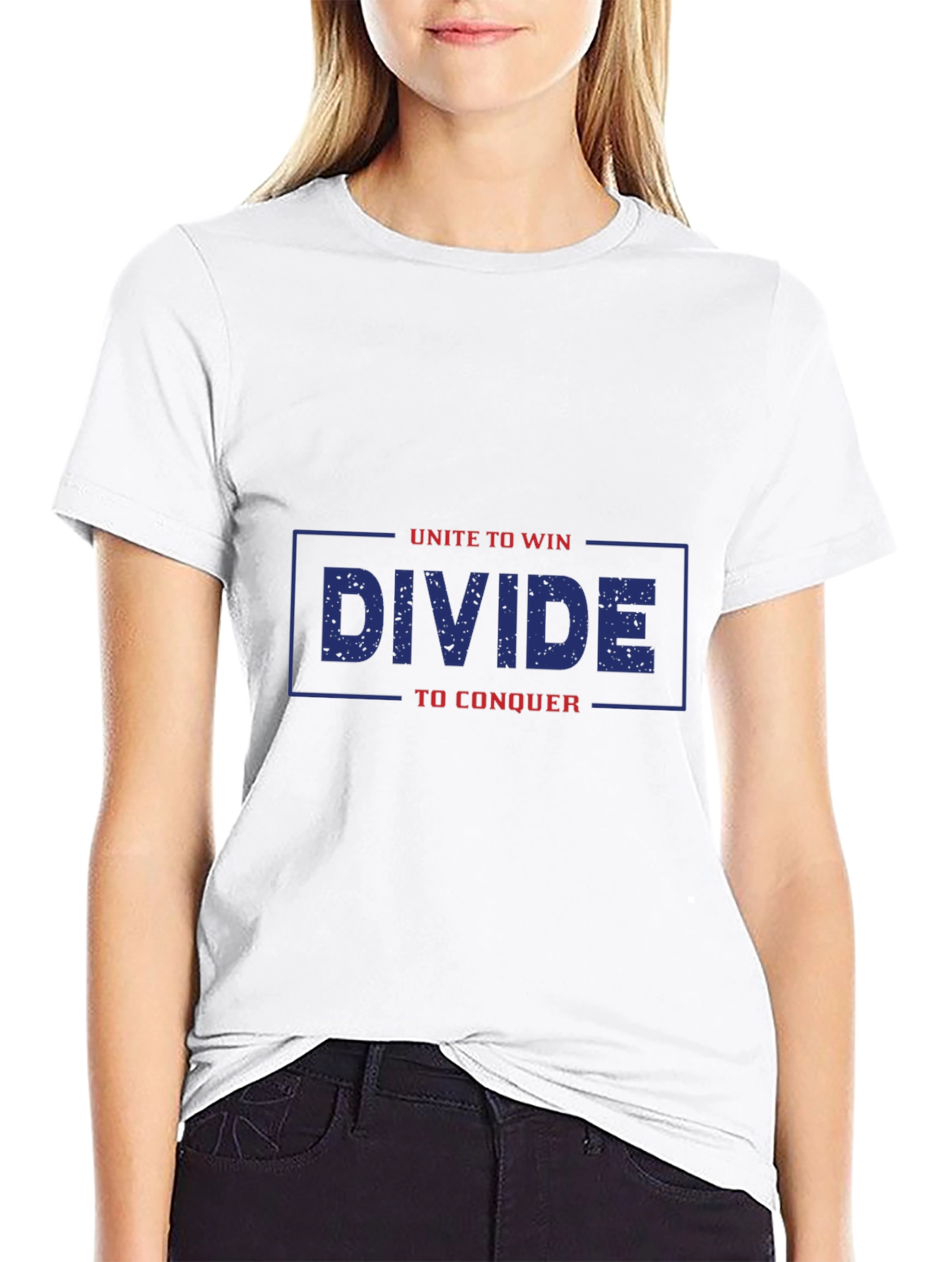 Unite Divide Conquer Graphic Tee