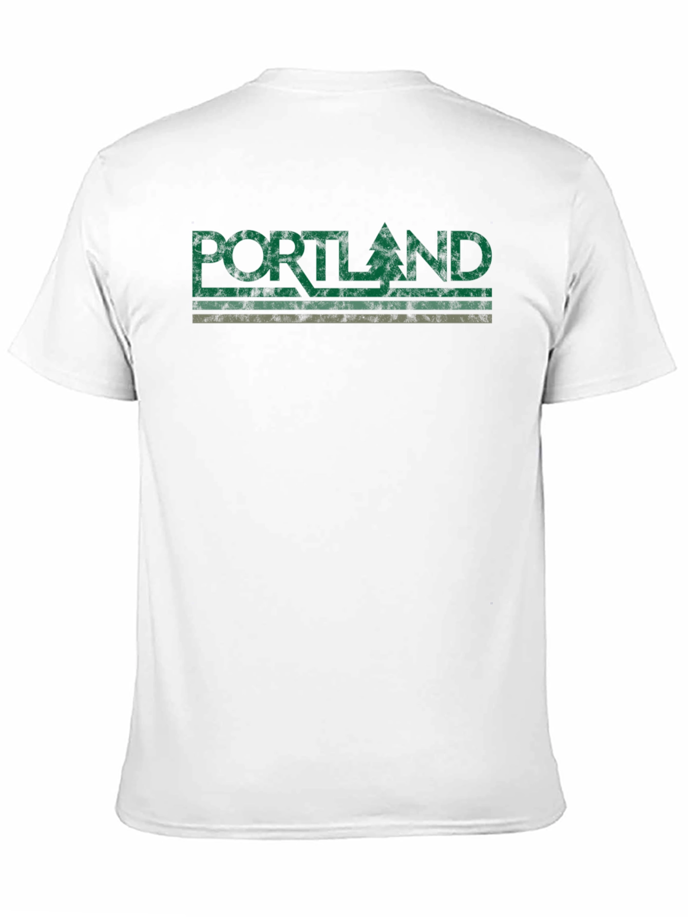 Portland Vintage Graphic Tee - Black