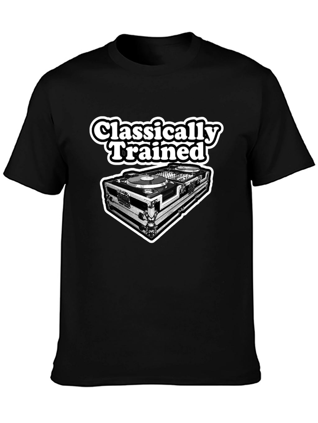 Classically Trained DJ Black T-Shirt