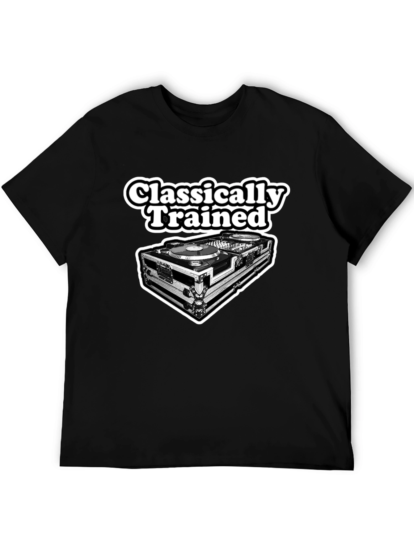Classically Trained DJ Black T-Shirt
