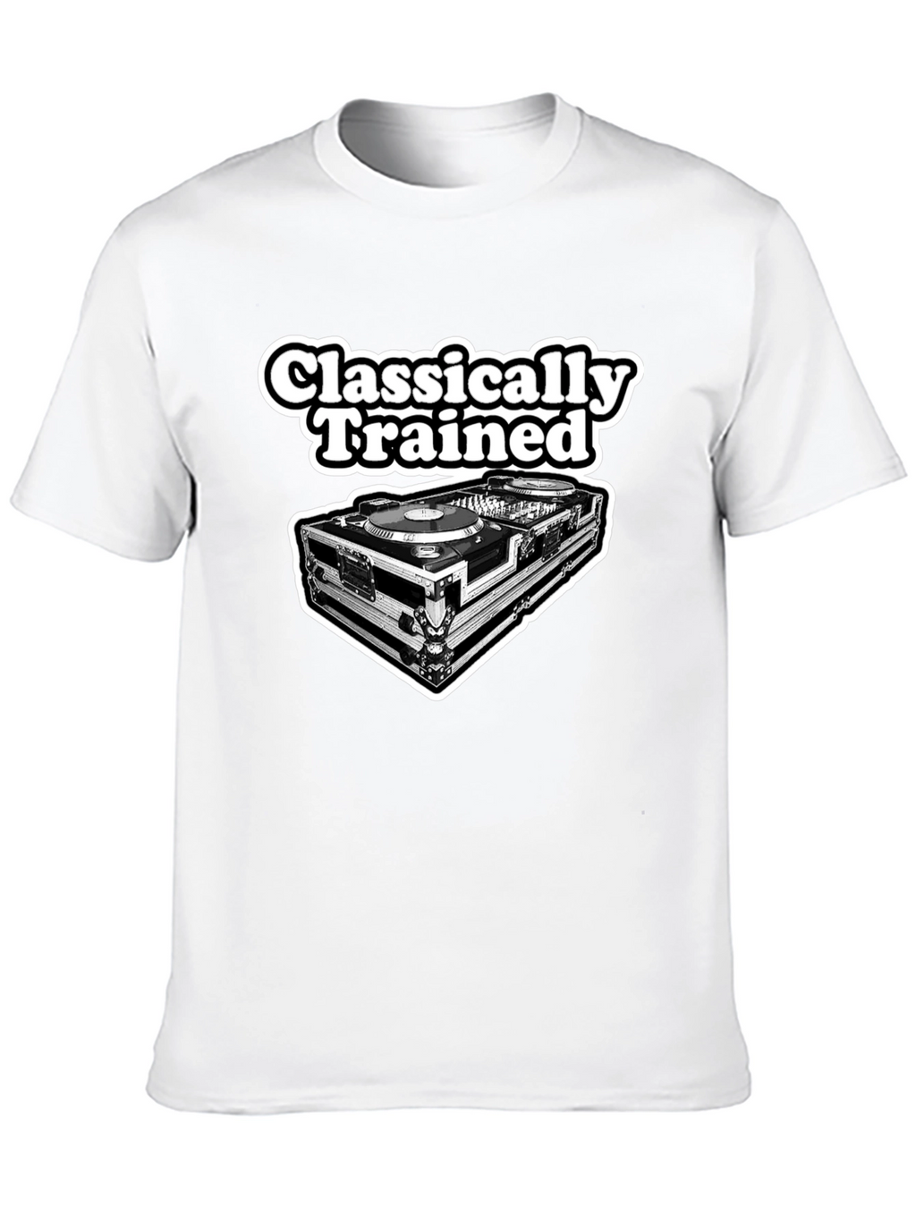 Classically Trained DJ Black T-Shirt