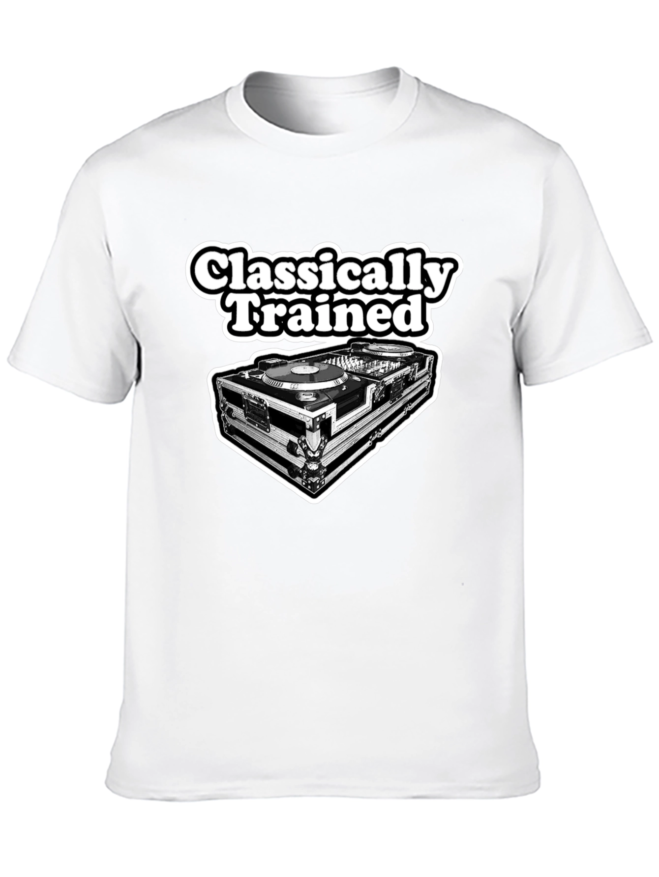 Classically Trained DJ Black T-Shirt