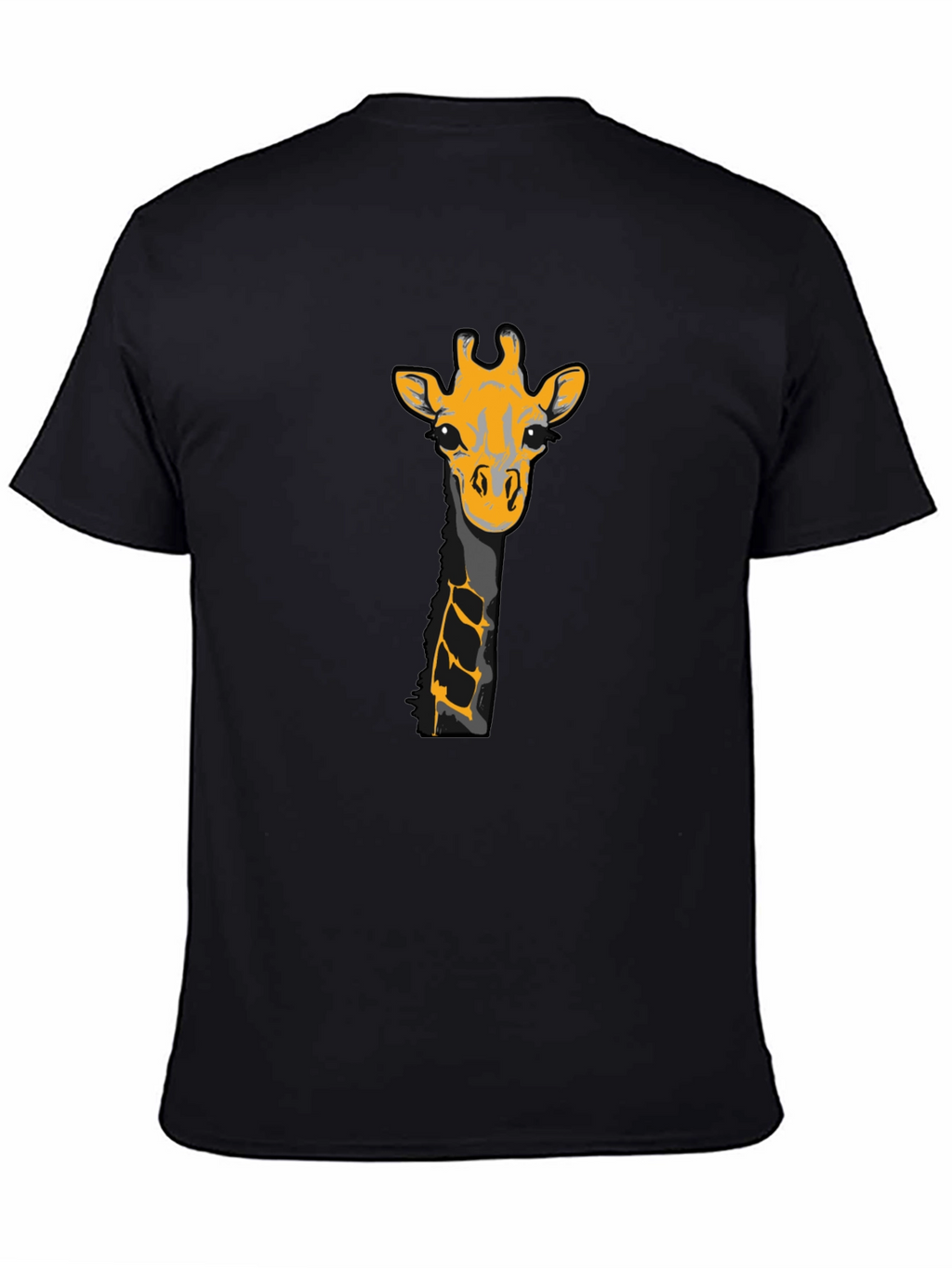 Giraffe Graphic Tee - Black T-Shirt