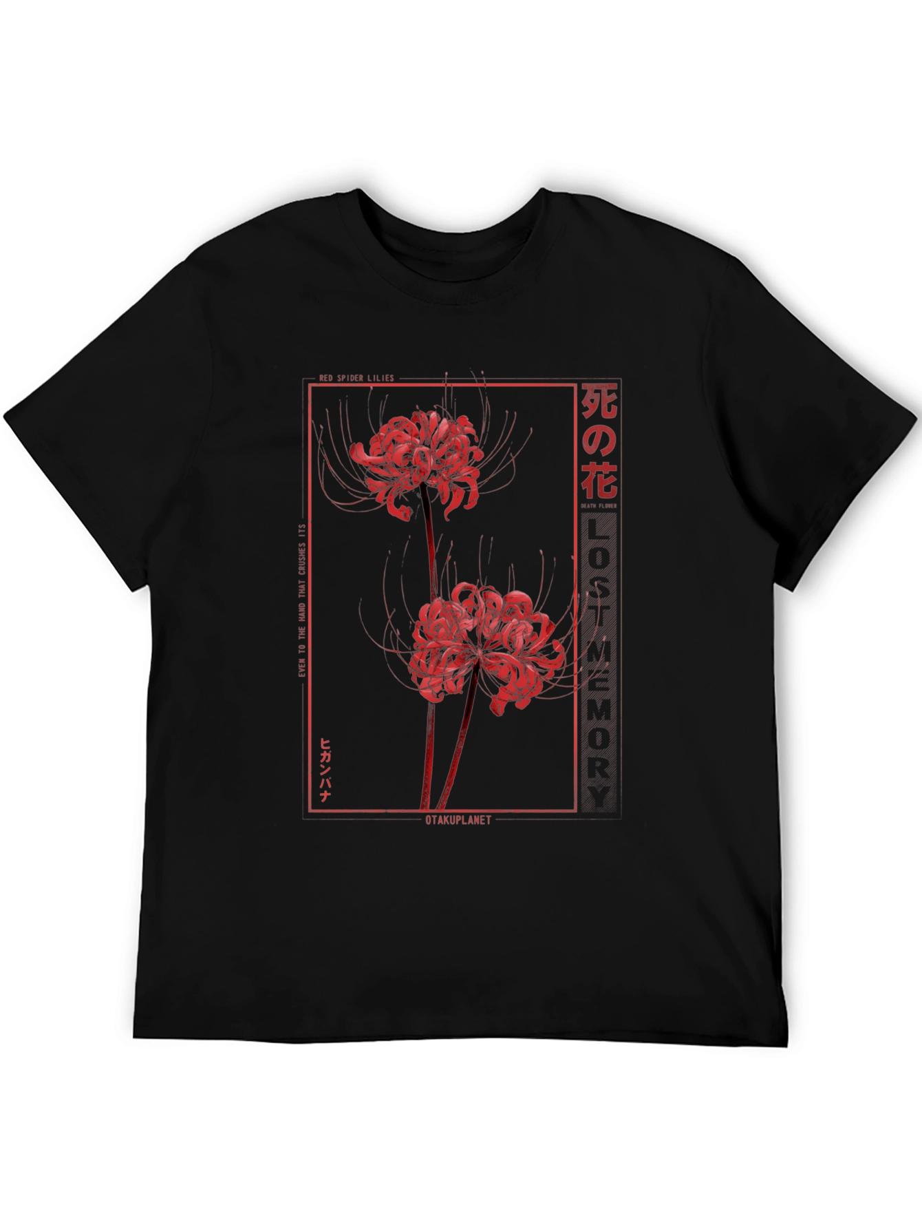 Red Spider Lily Graphic Tee - OtakuPlanet