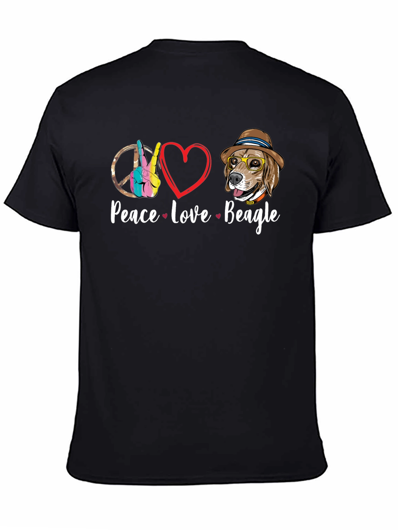 Peace Love Beagle T-Shirt - Stylish & Fun!