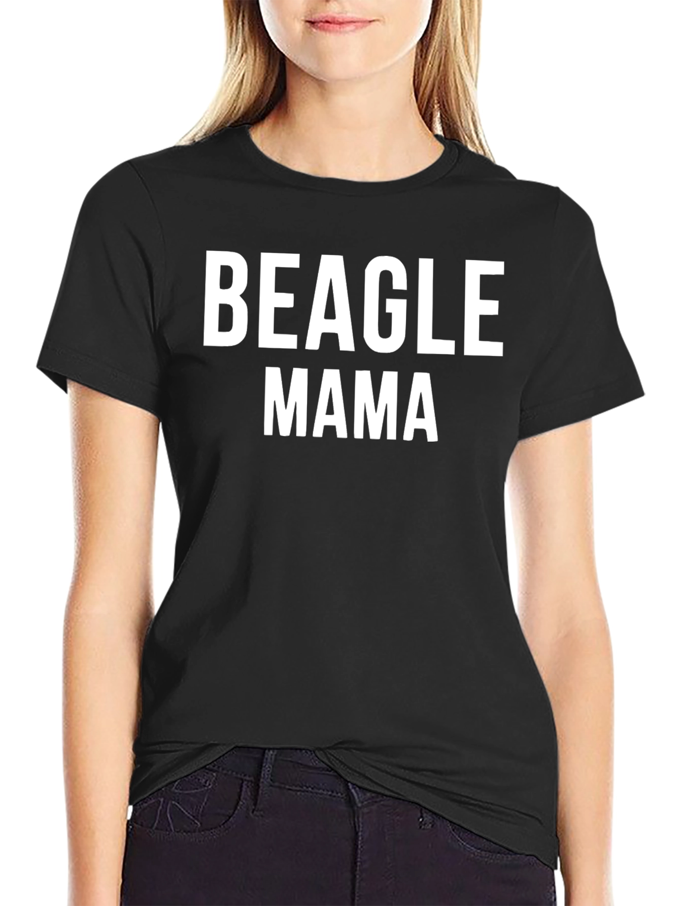 Beagle Mama T-Shirt – Cute Dog Mom Tee
