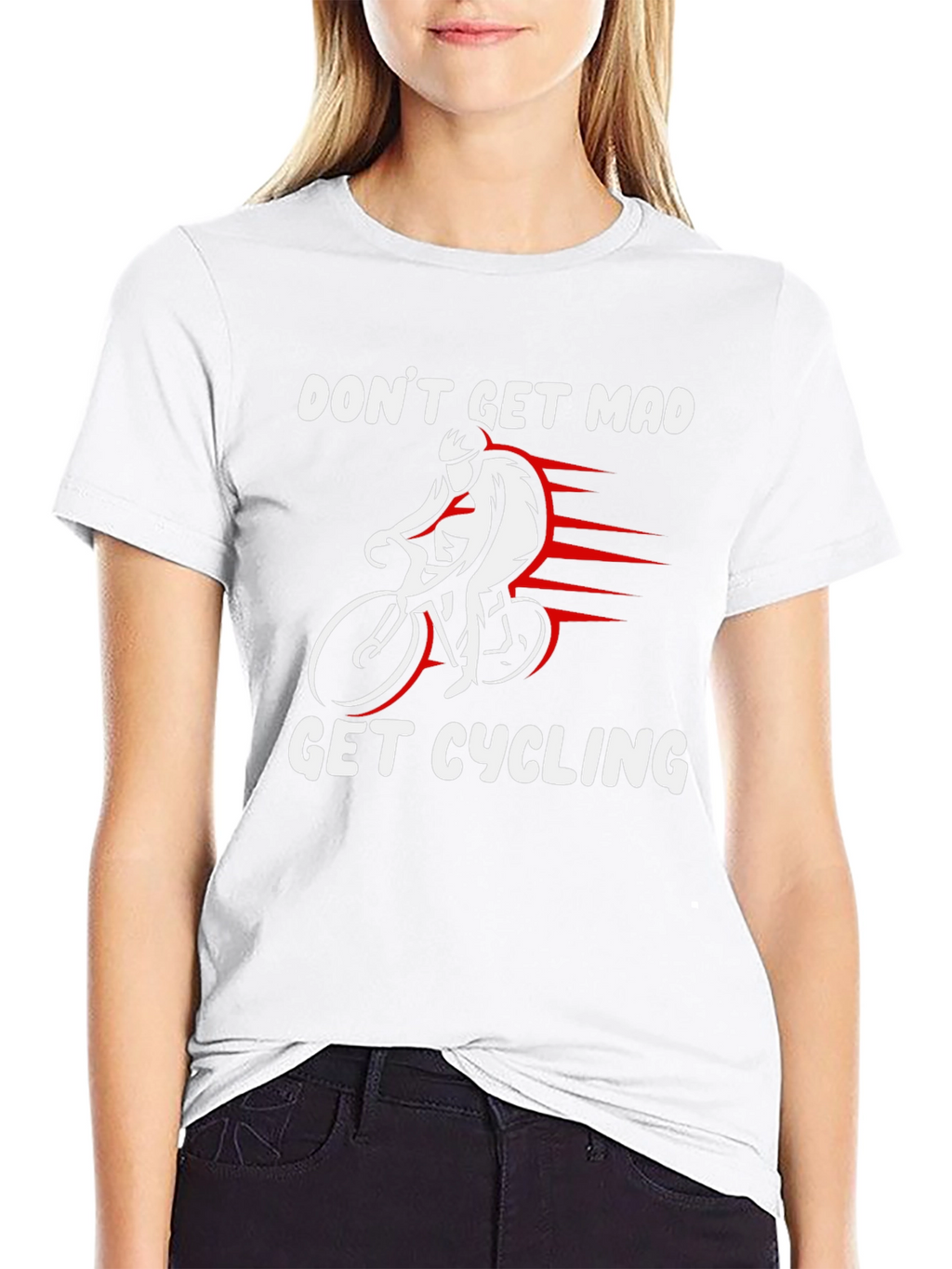 Dont Get Mad Get Cycling T-Shirt