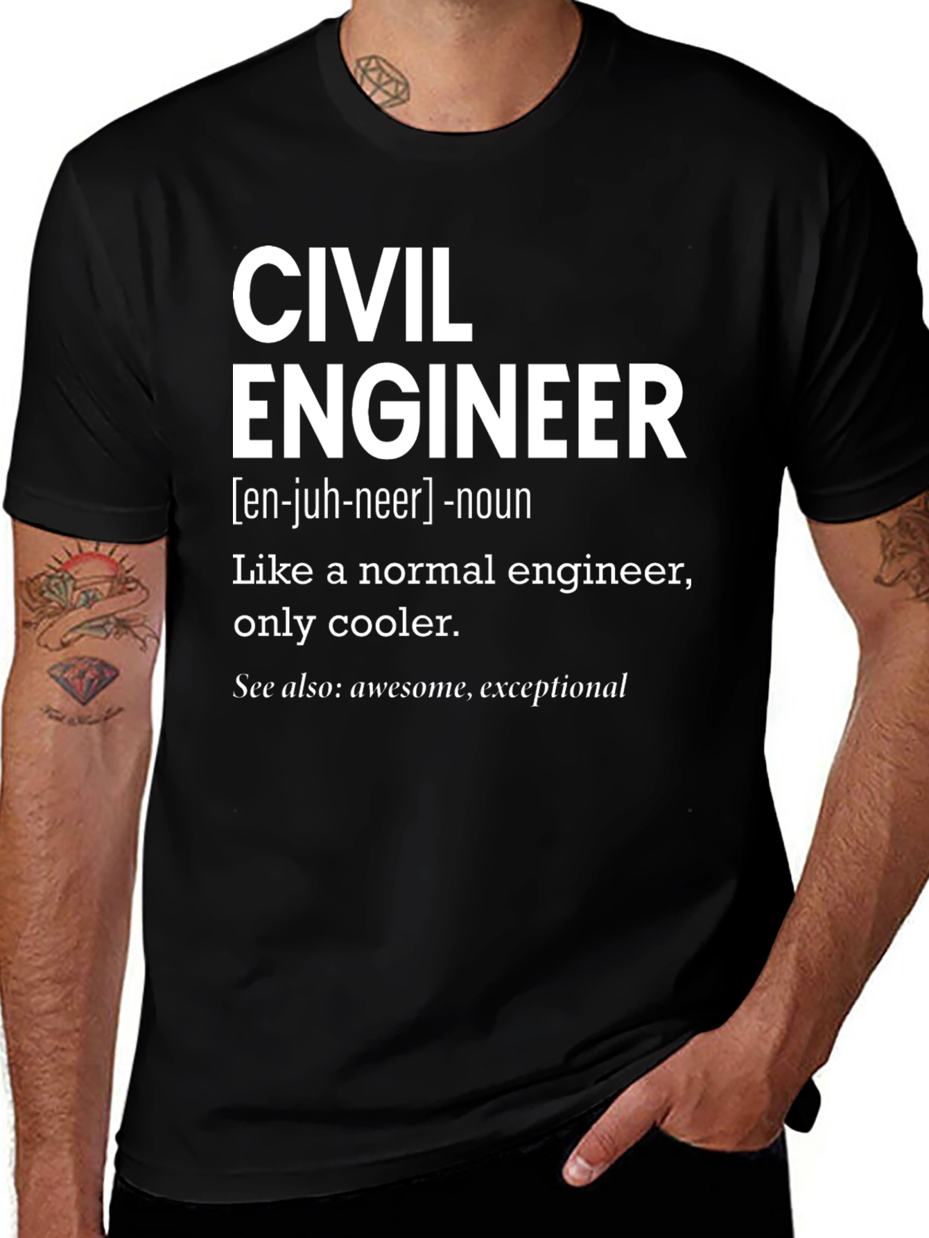Civil Engineer Definition T-Shirt