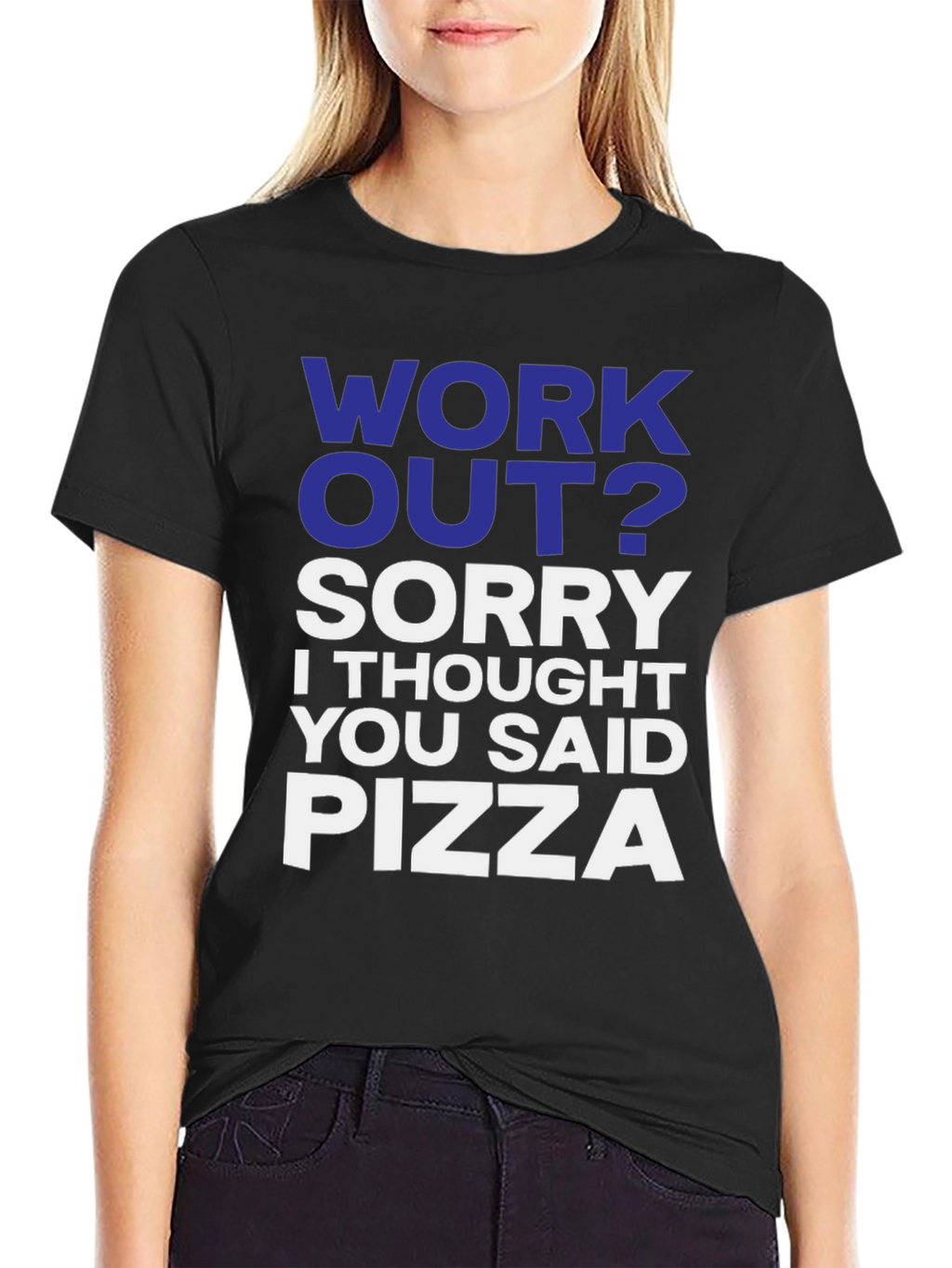 Funny Workout? Pizza T-Shirt