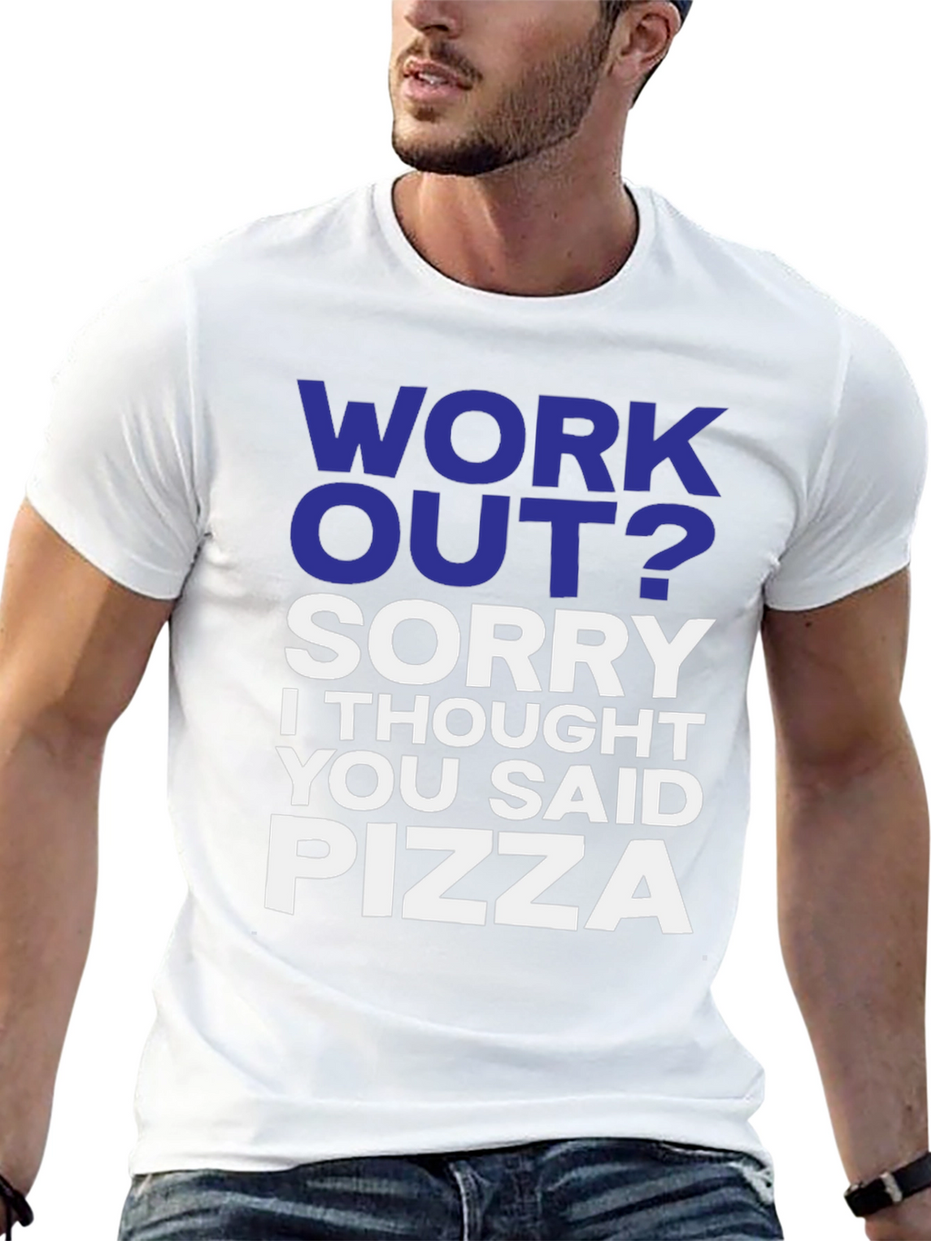 Funny Workout? Pizza T-Shirt