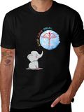 Elephant Live Love Heal Graphic Tee