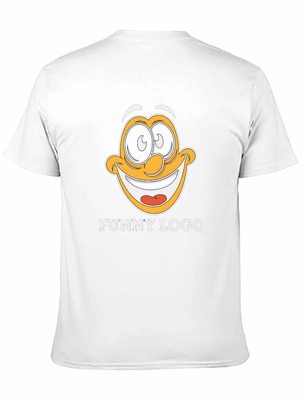 Funny Logo Graphic Black T-Shirt