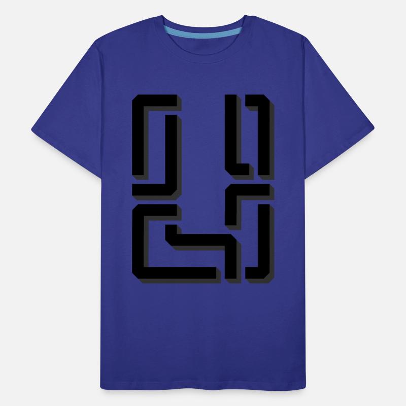 3D letter U "Black Design"