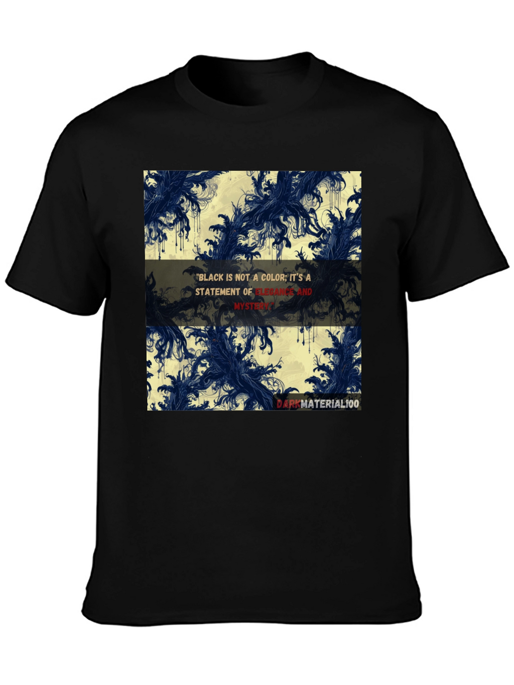 Elegant Black Graphic T-Shirt
