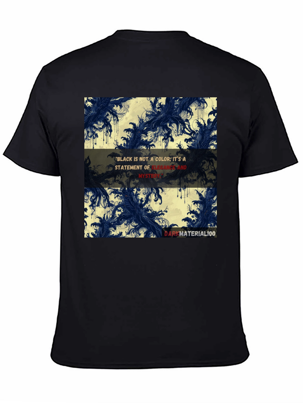 Elegant Black Graphic T-Shirt
