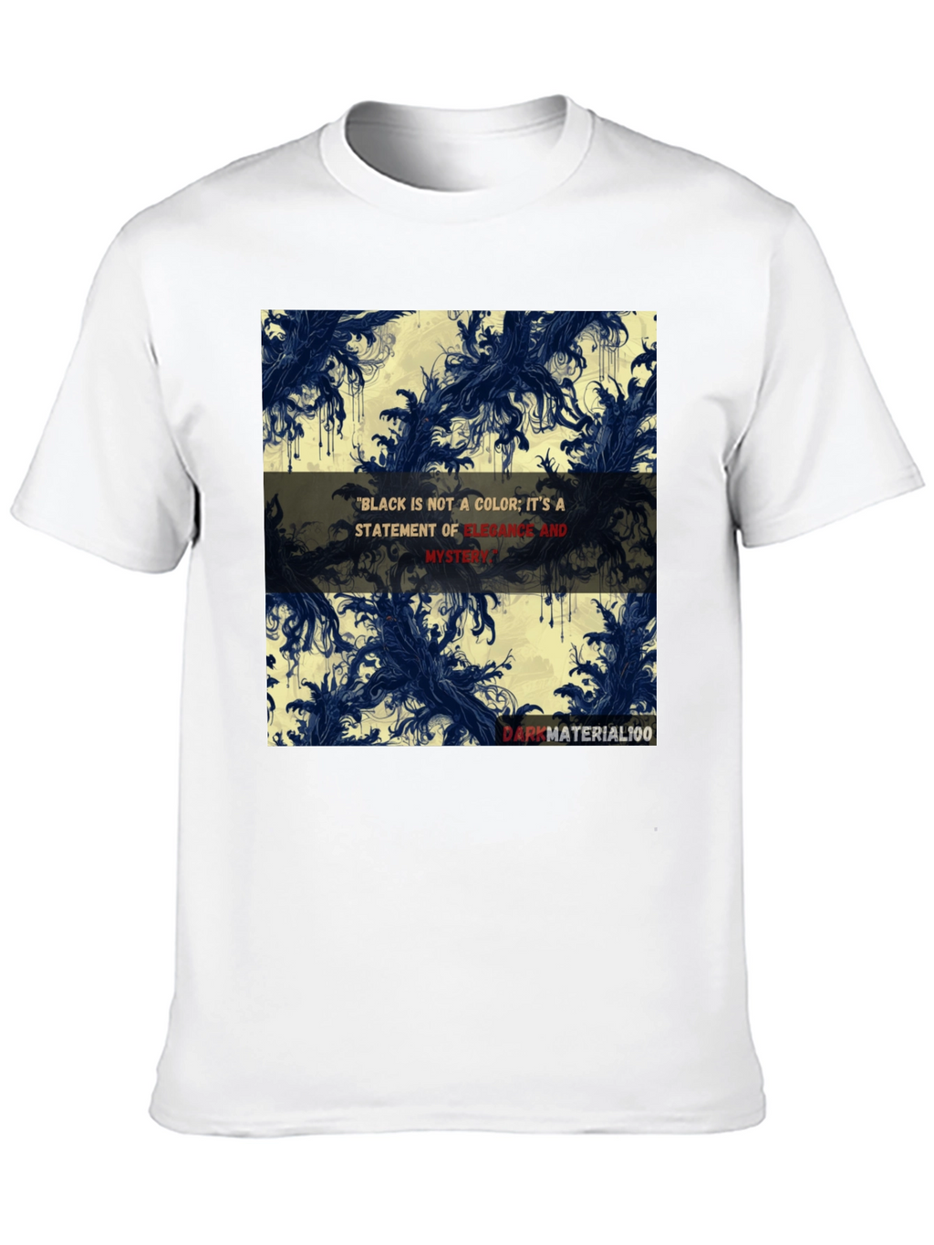 Elegant Black Graphic T-Shirt