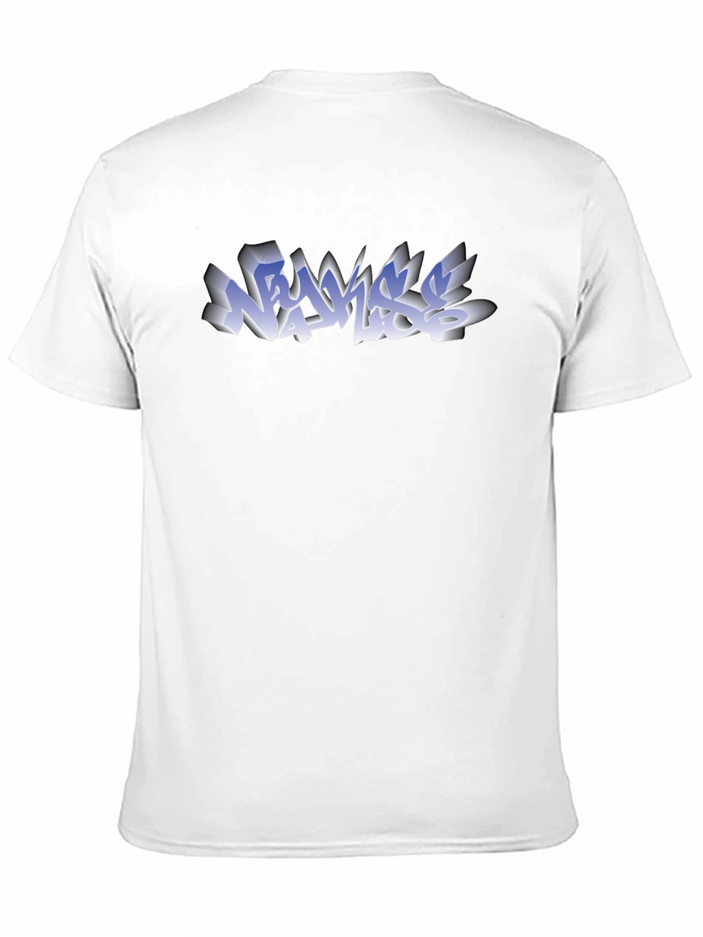 Graffiti Style Graphic T-Shirt - Black