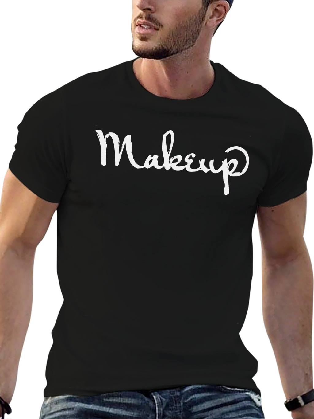 Makeup Graphic T-Shirt - Casual Style