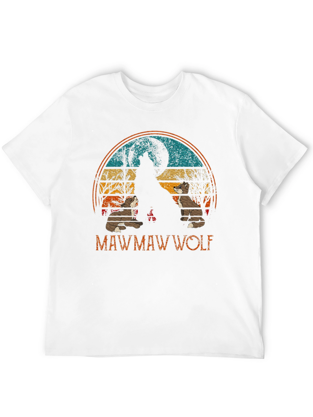 Mawmaw Wolf Graphic Tee - Black