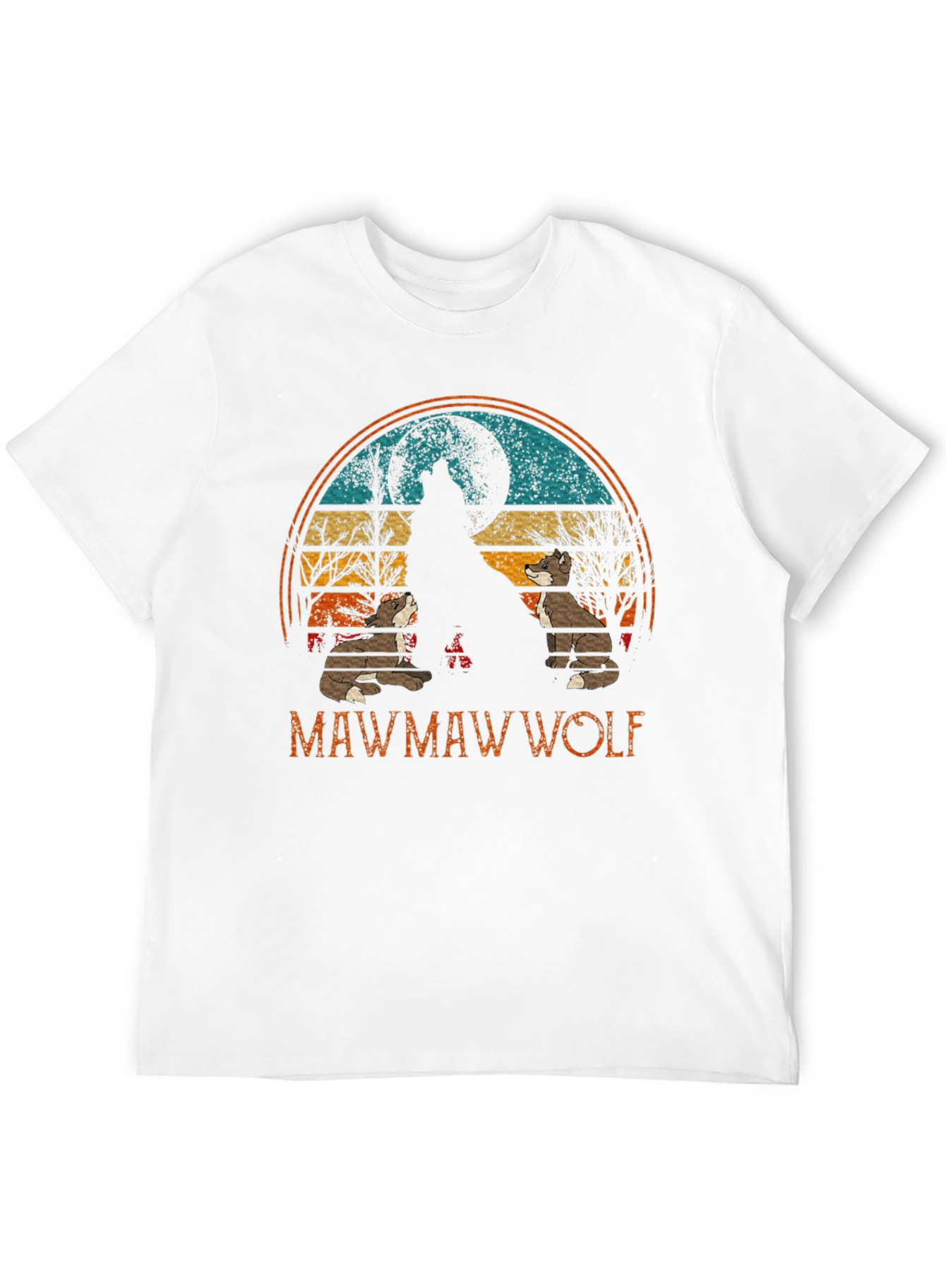 Mawmaw Wolf Graphic Tee - Black
