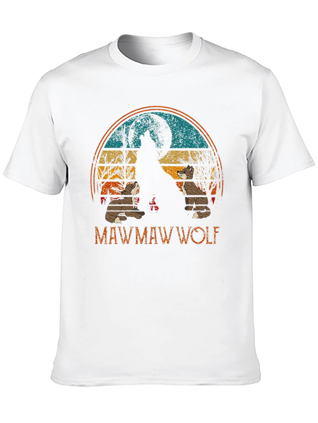 Mawmaw Wolf Graphic Tee - Black