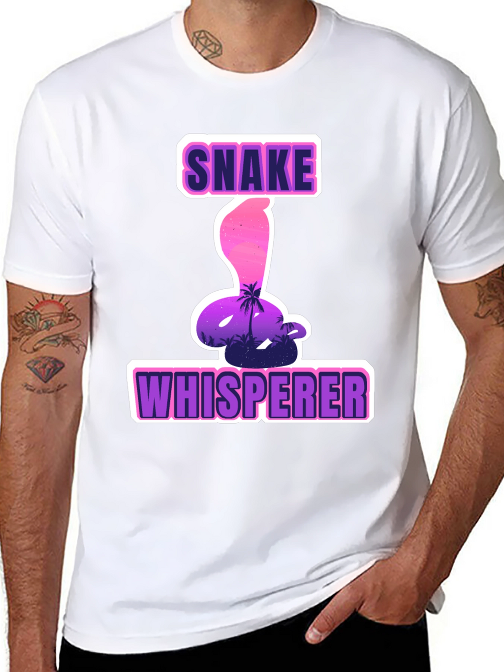 Snake Whisperer Cobra Graphic Tee