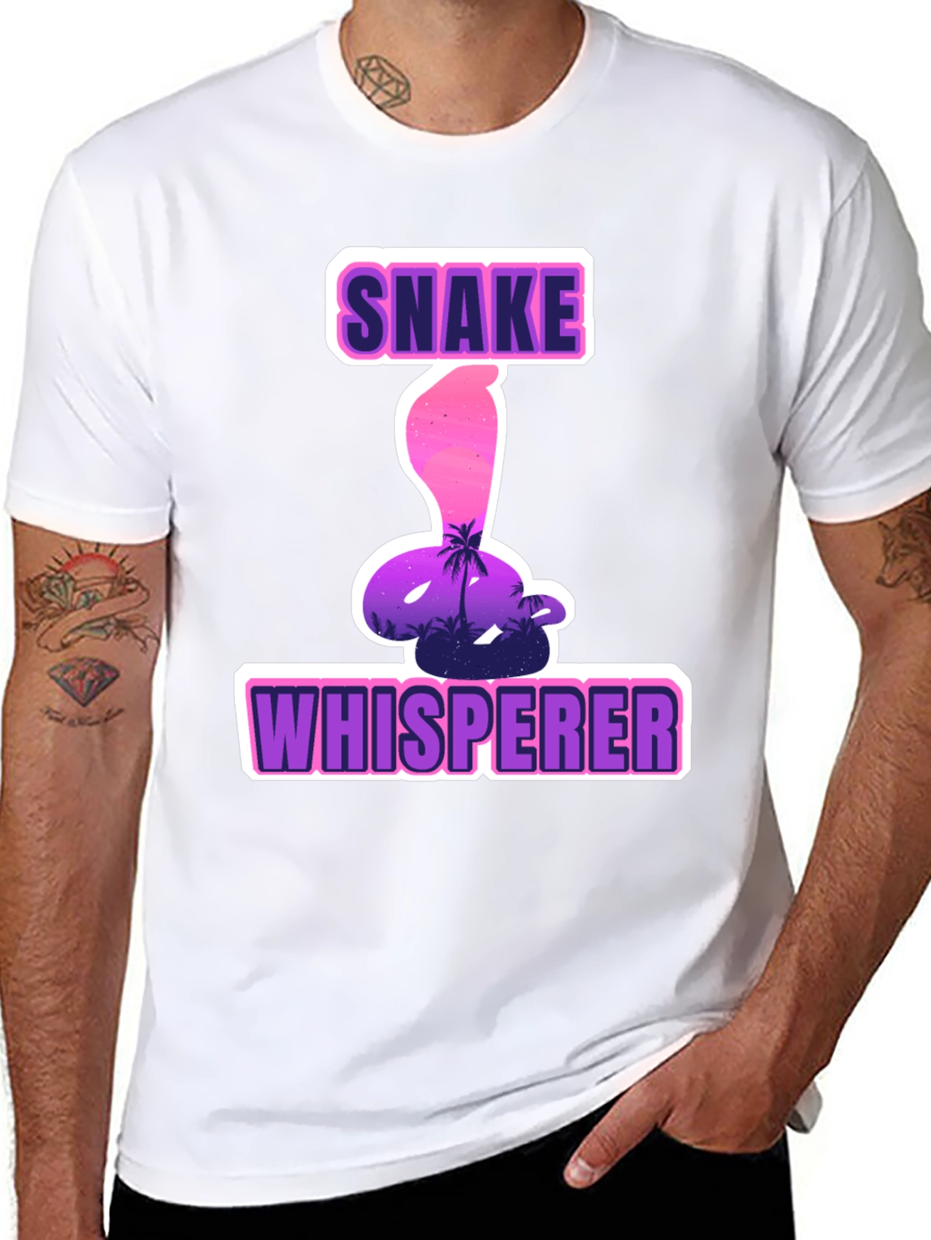 Snake Whisperer Cobra Graphic Tee