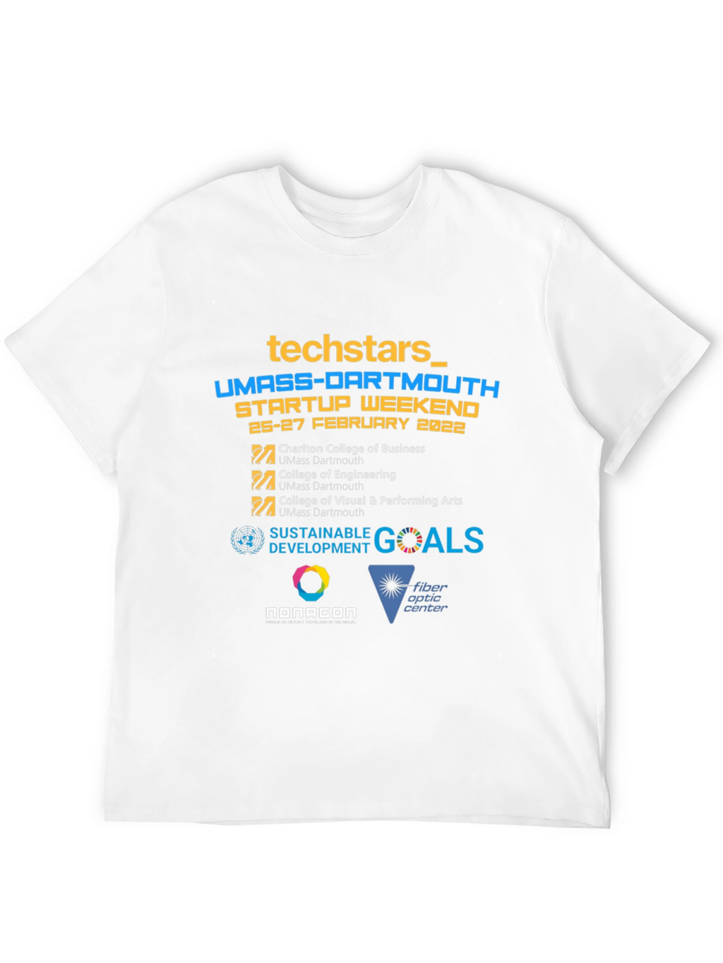 Techstars UMass Dartmouth Startup Weekend T-Shirt