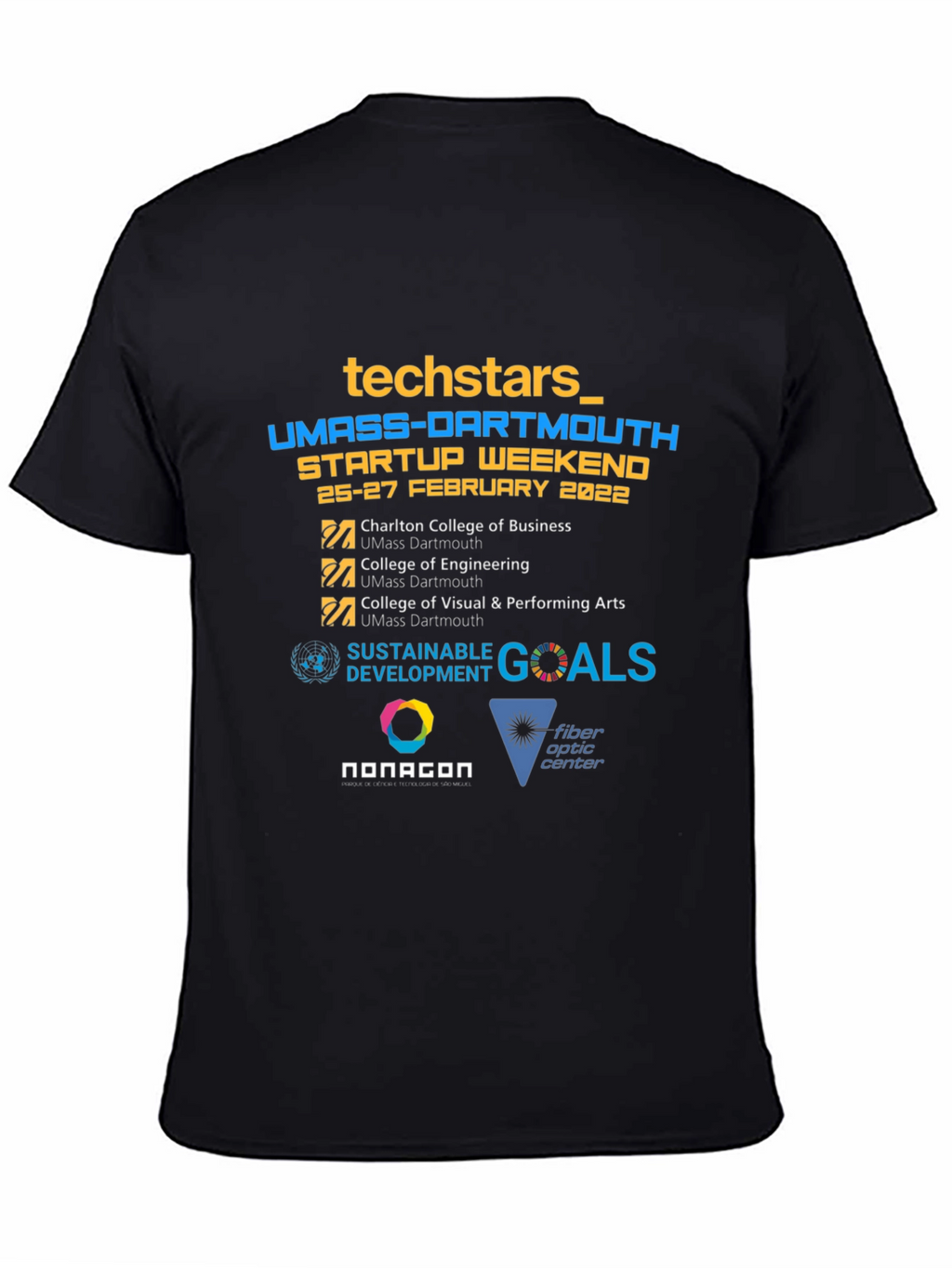 Techstars UMass Dartmouth Startup Weekend T-Shirt