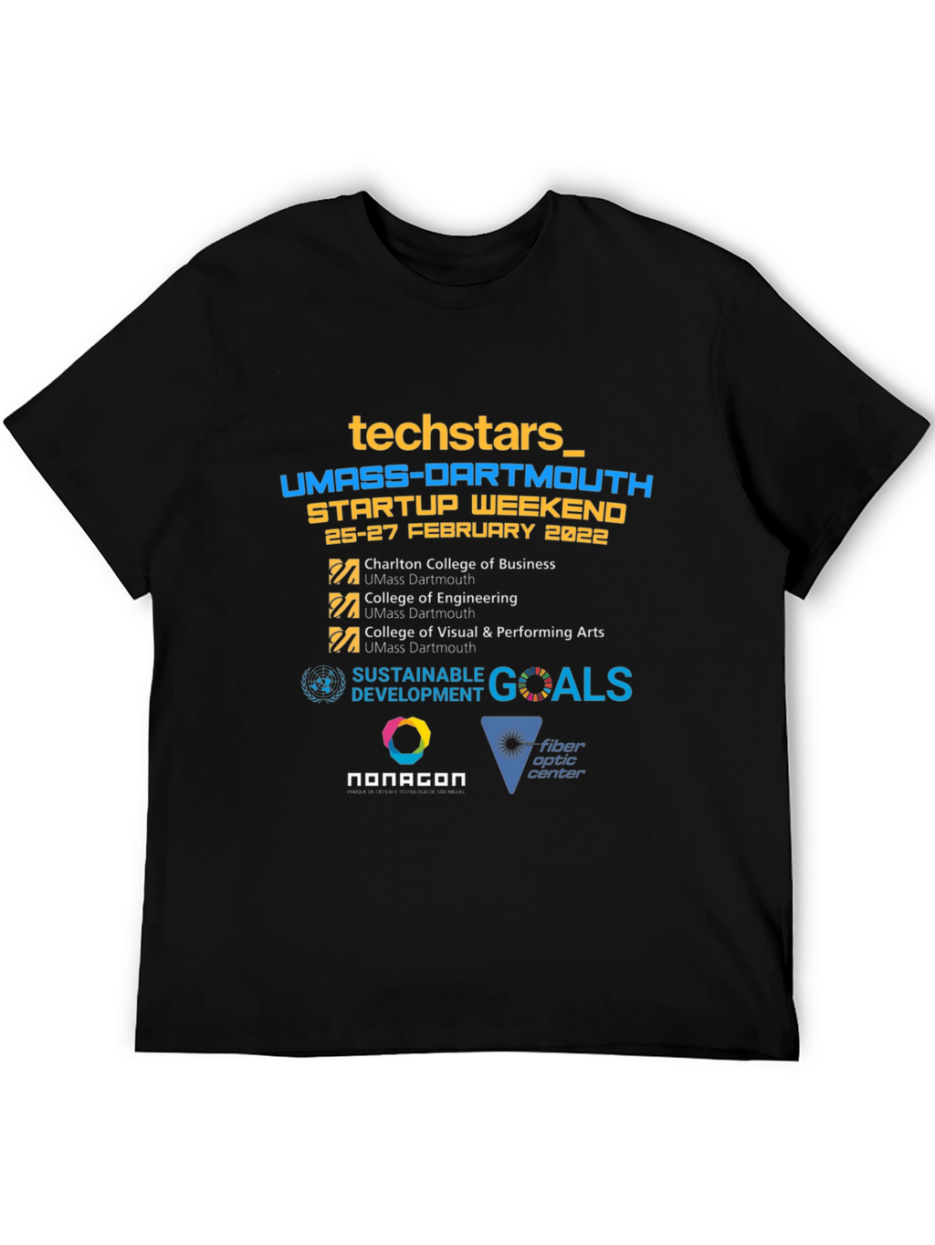 Techstars UMass Dartmouth Startup Weekend T-Shirt
