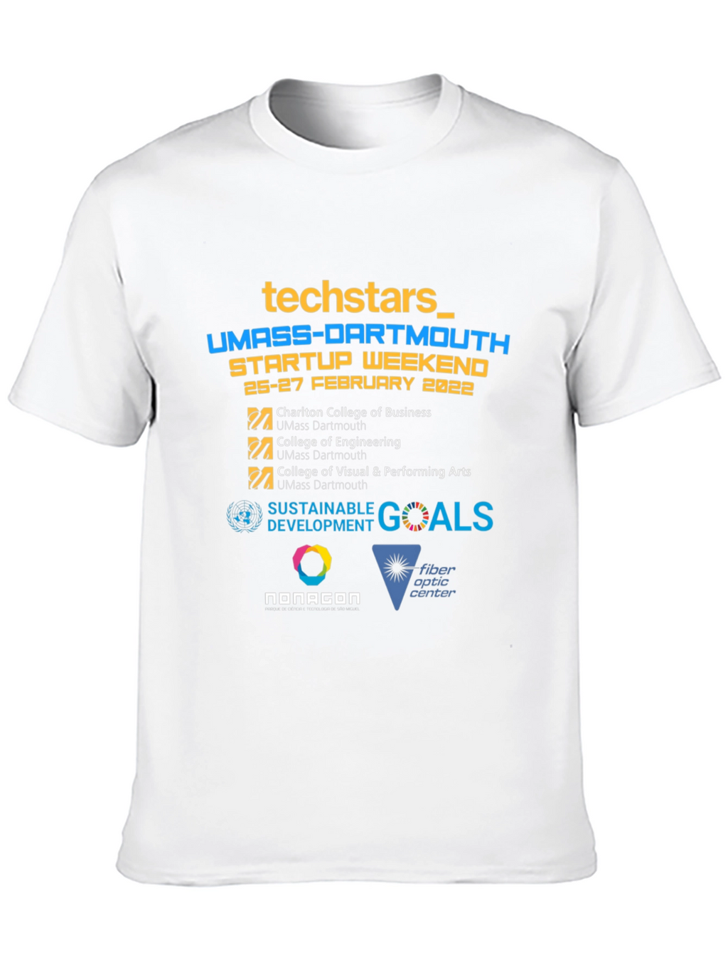 Techstars UMass Dartmouth Startup Weekend T-Shirt