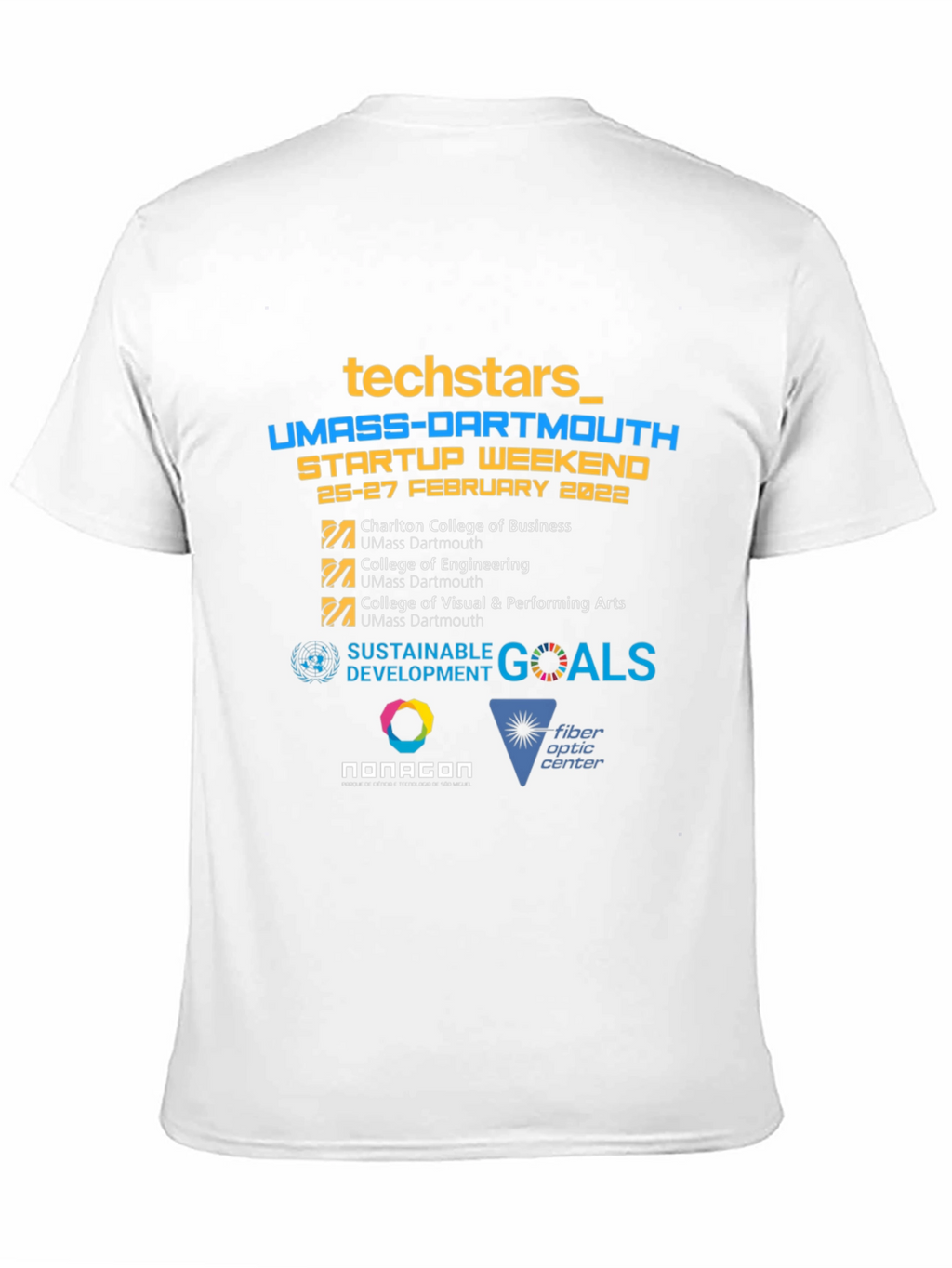 Techstars UMass Dartmouth Startup Weekend T-Shirt