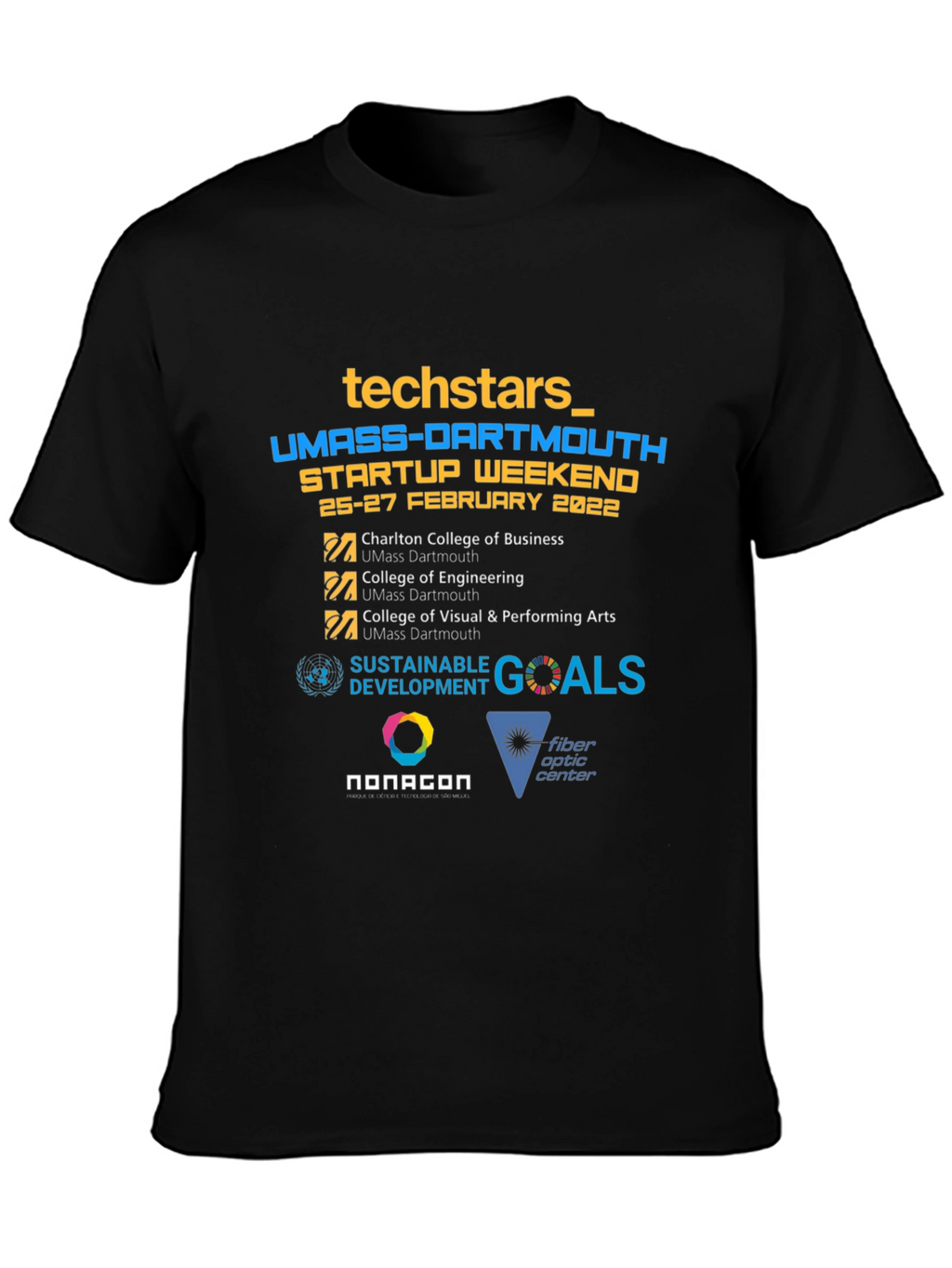 Techstars UMass Dartmouth Startup Weekend T-Shirt