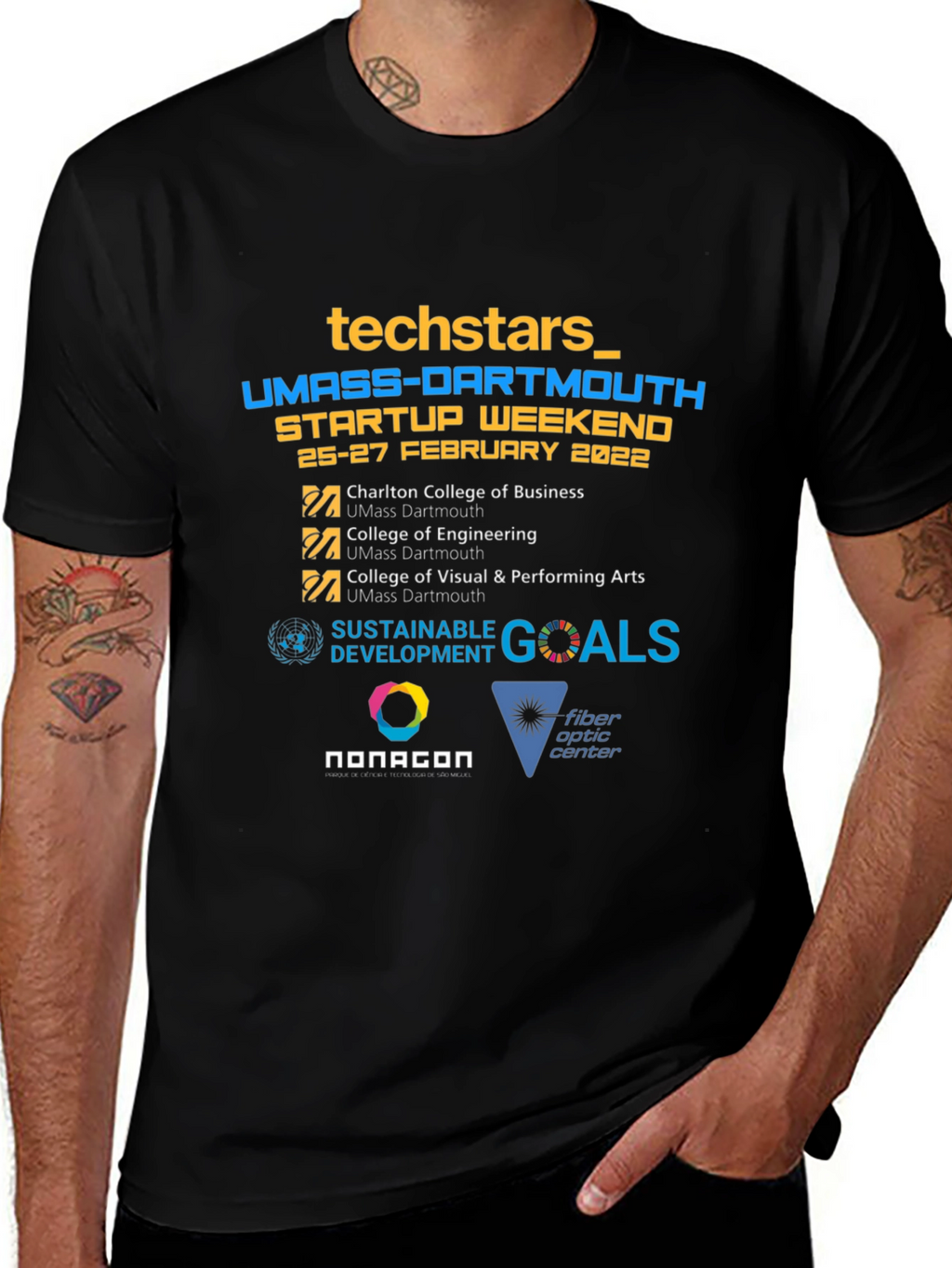 Techstars UMass Dartmouth Startup Weekend T-Shirt