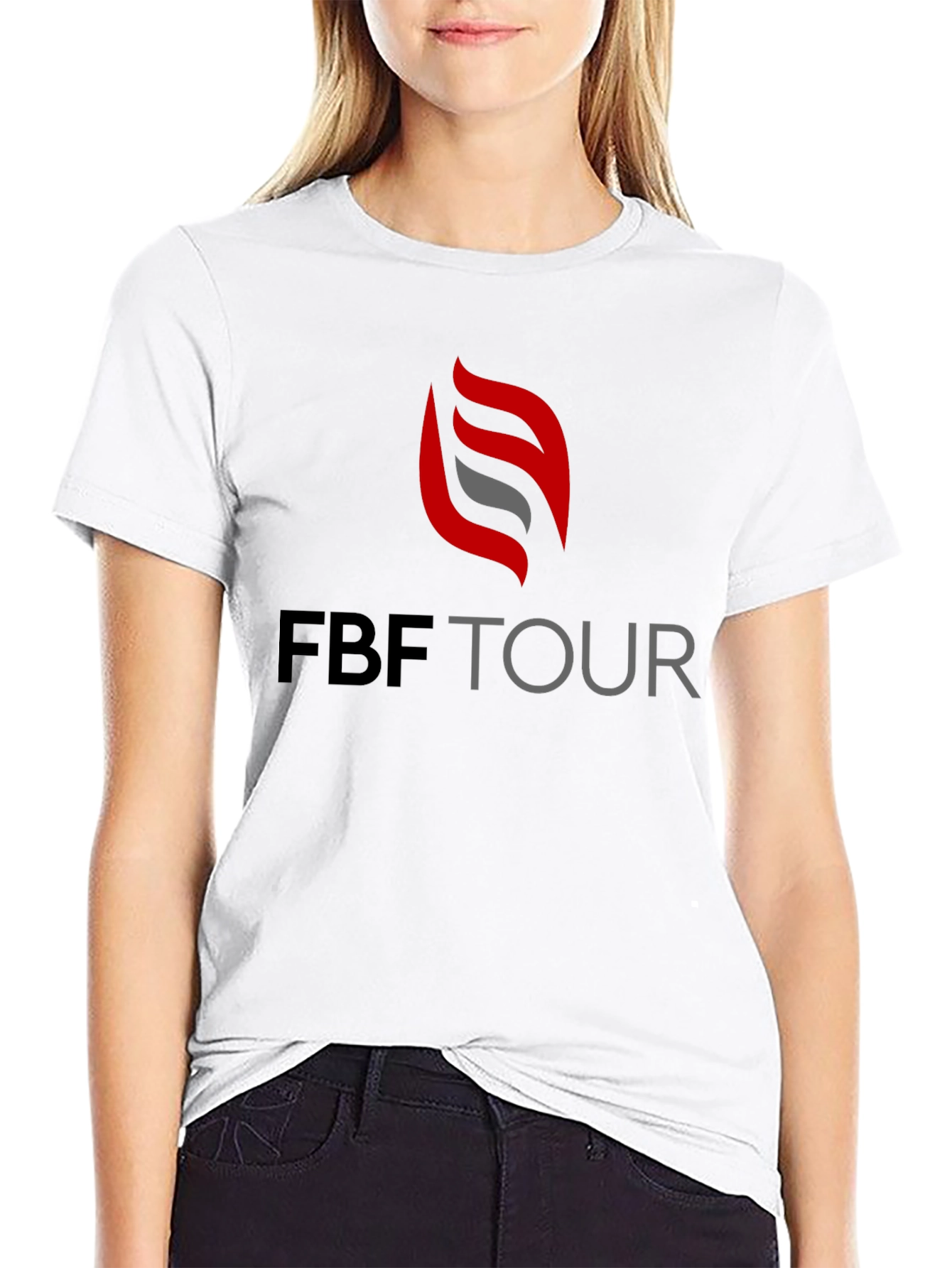 FBF Tour Black T-Shirt - Stylish Mens Tee